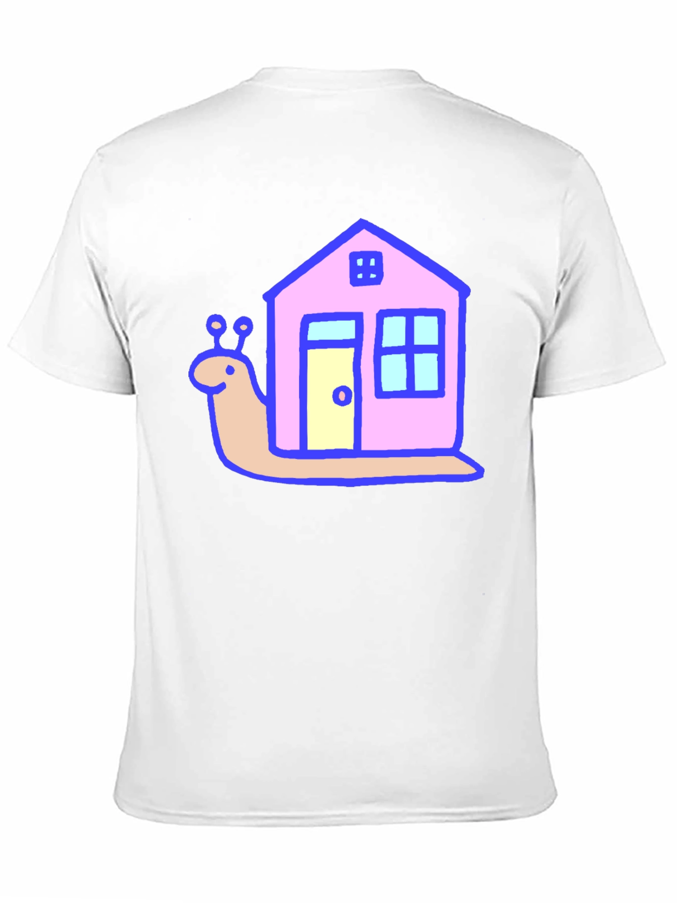 Snail House Graphic Print Tee