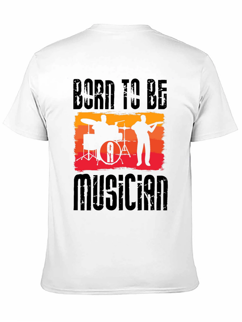Born to be Musician Black T-Shirt