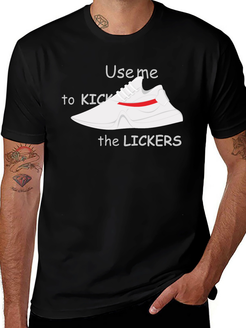 Kick the Lickers Graphic Tee