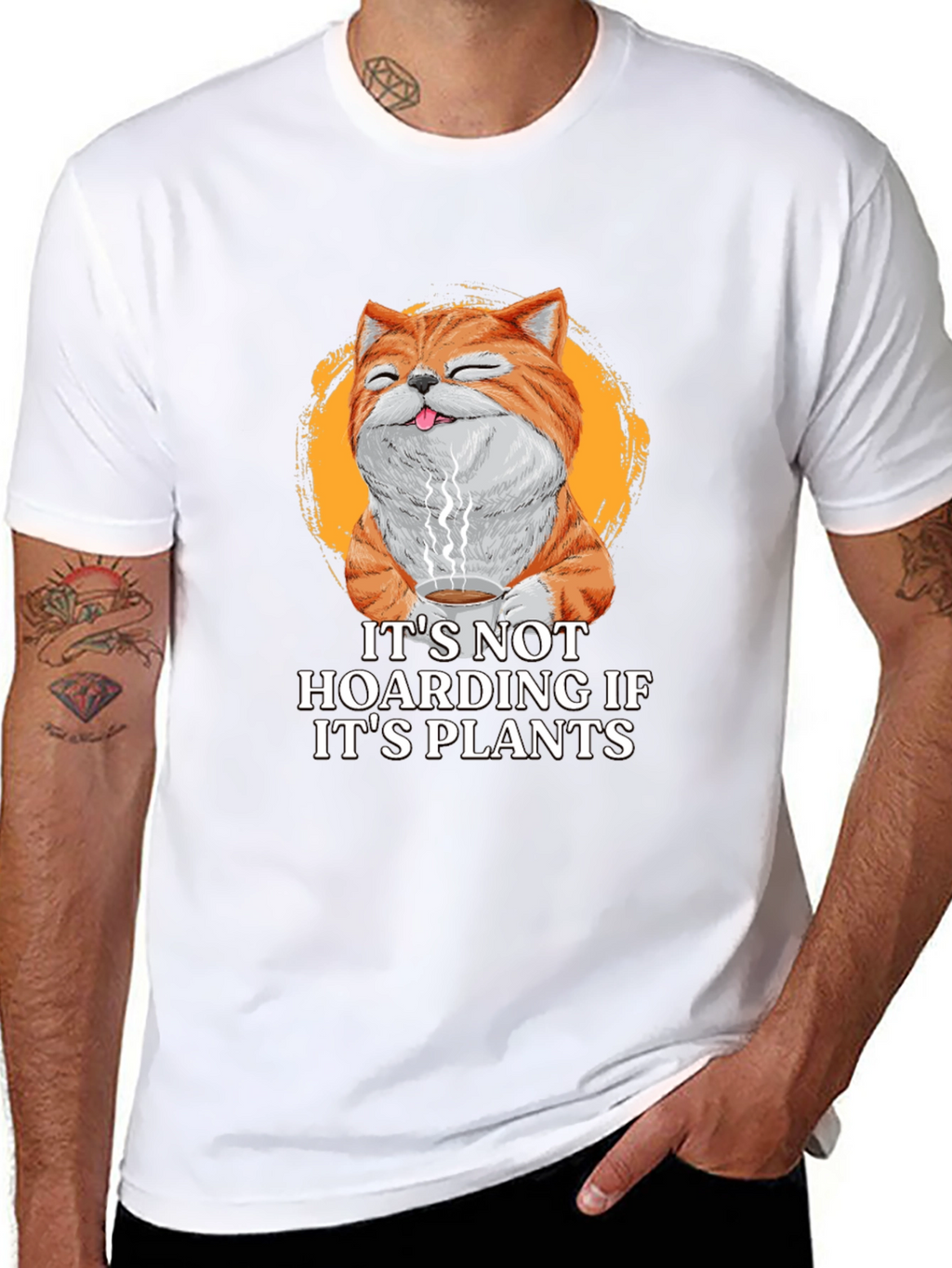 Cat Plants Lover T-Shirt
