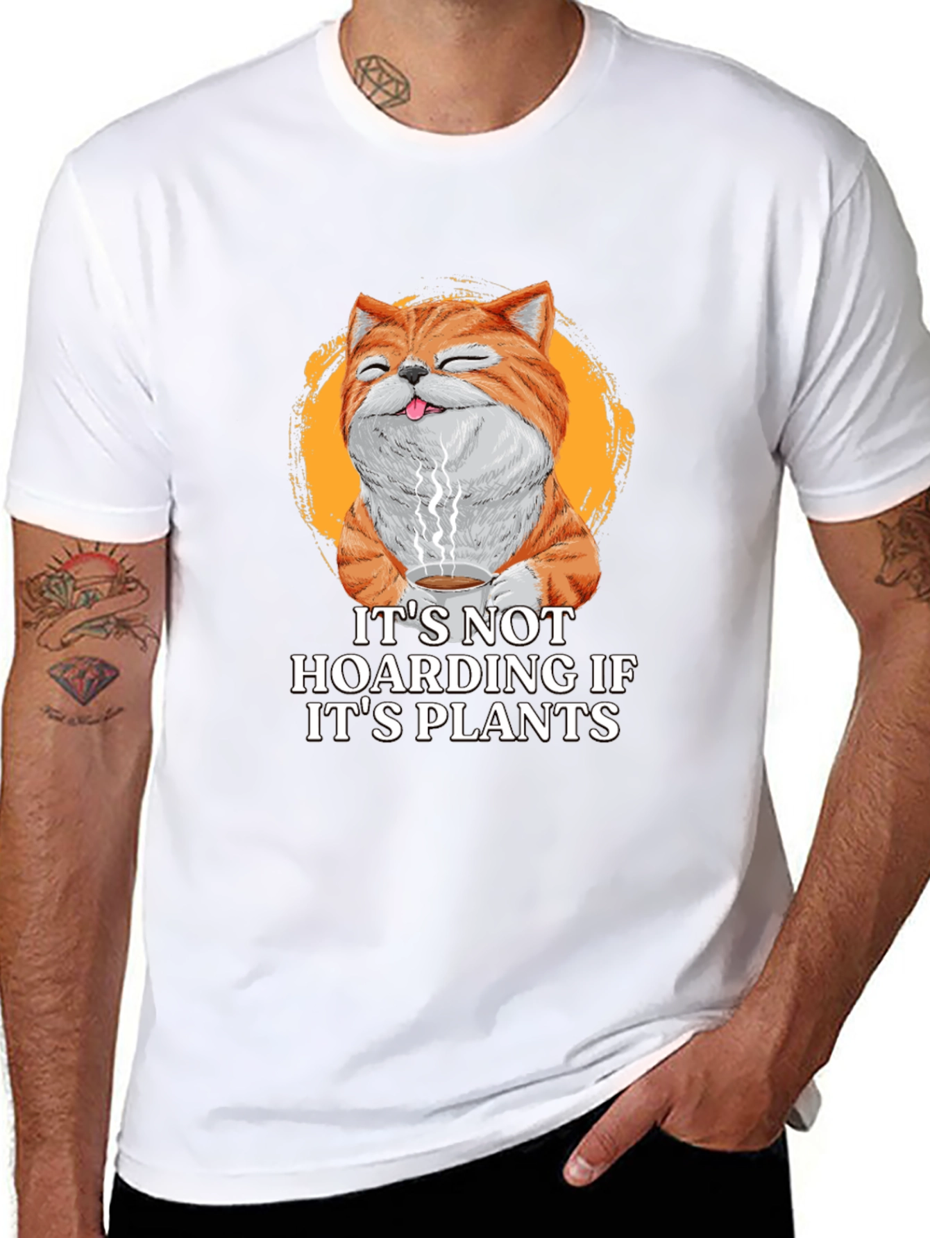 Cat Plants Lover T-Shirt