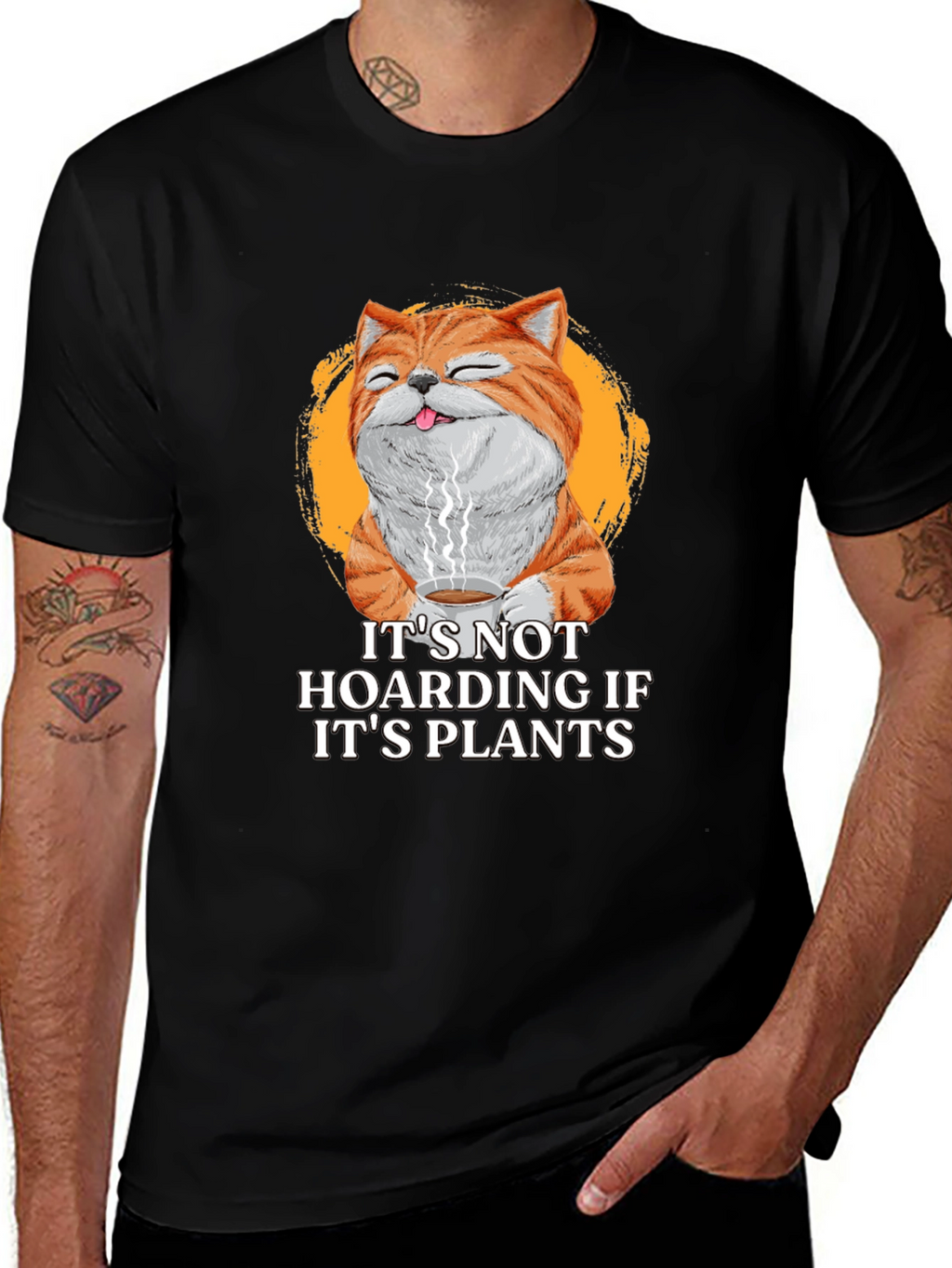 Cat Plants Lover T-Shirt