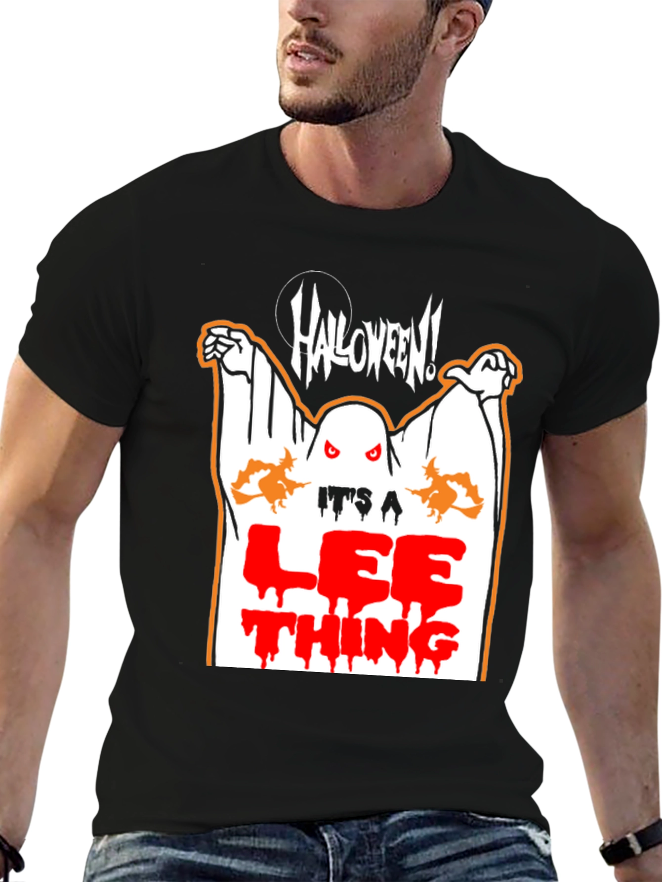 Halloween Lee Thing Graphic T-Shirt