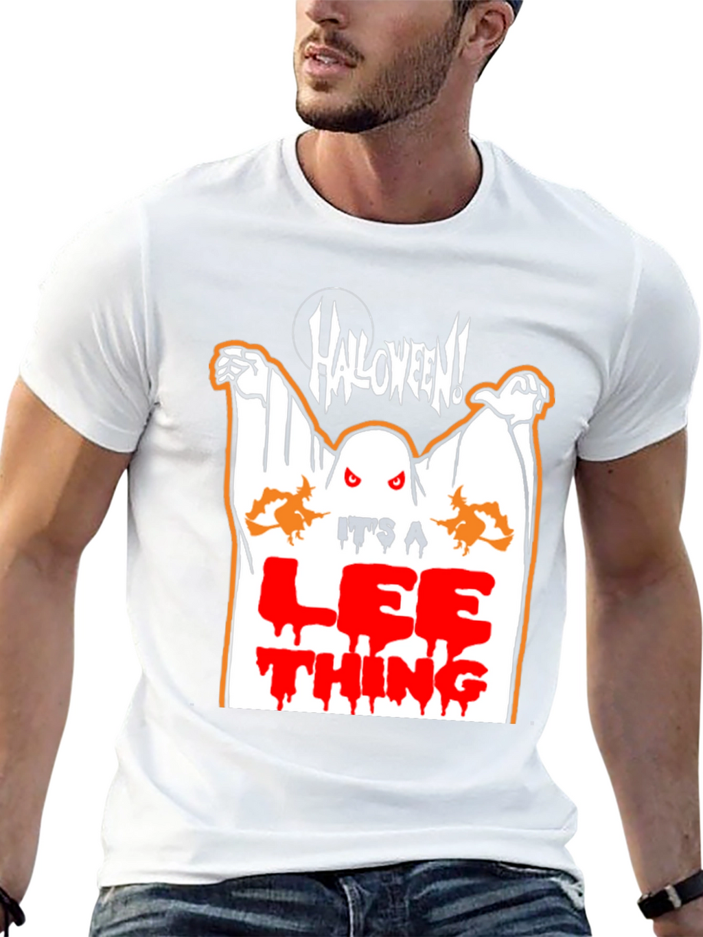 Halloween Lee Thing Graphic T-Shirt