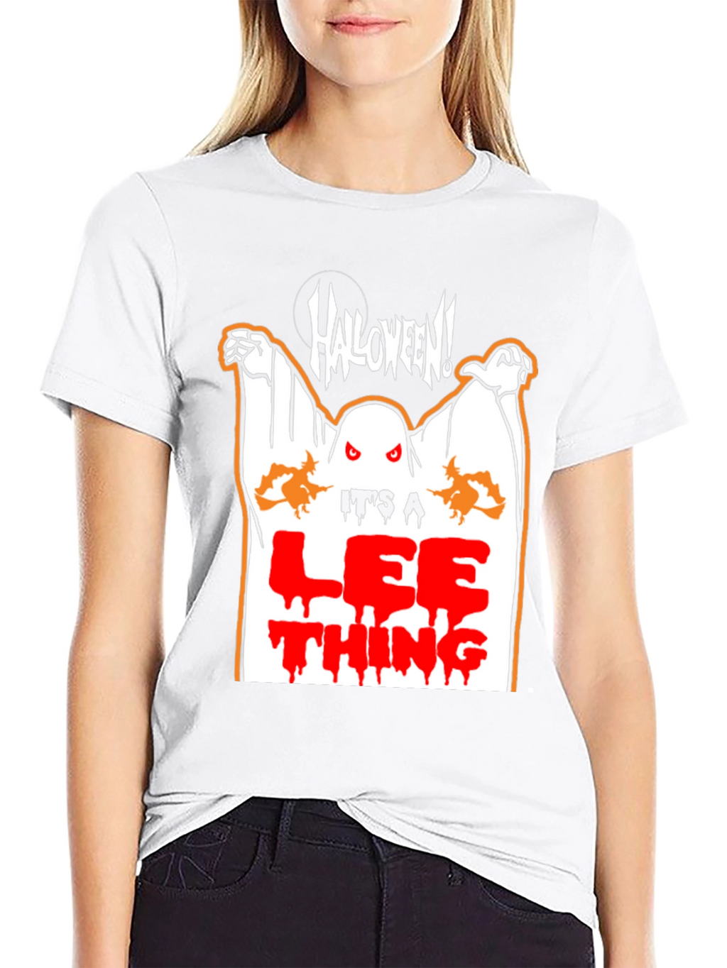 Halloween Lee Thing Graphic T-Shirt