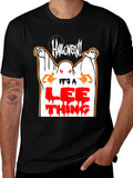 Halloween Lee Thing Graphic T-Shirt