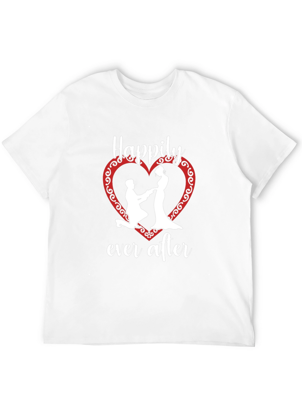 Happily Ever After Graphic Tee - Black