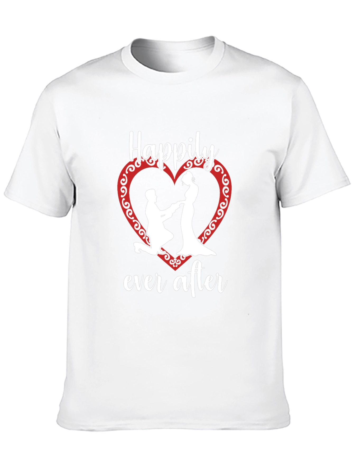 Happily Ever After Graphic Tee - Black