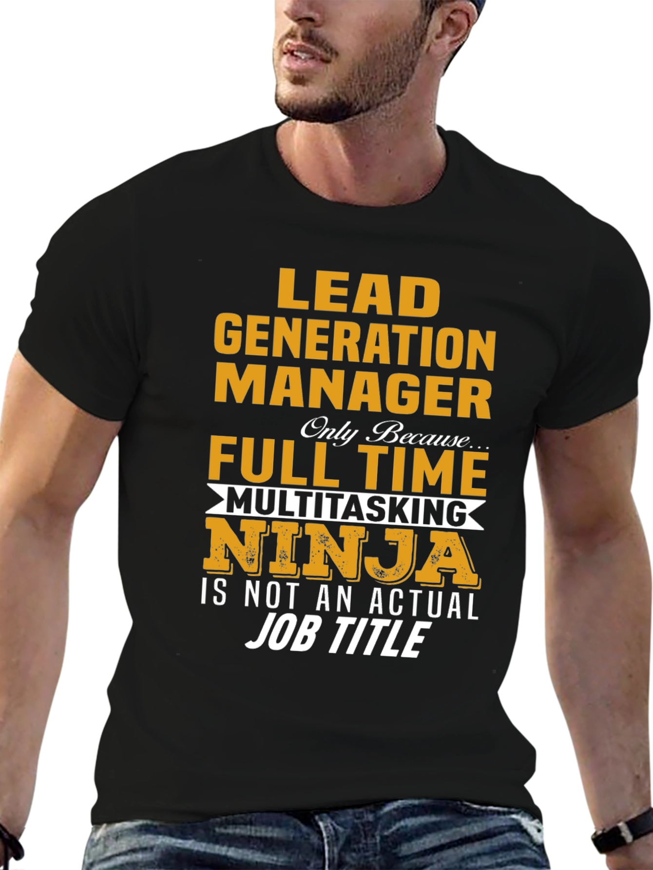 Lead Generation Manager Ninja Graphic T-Shirt
