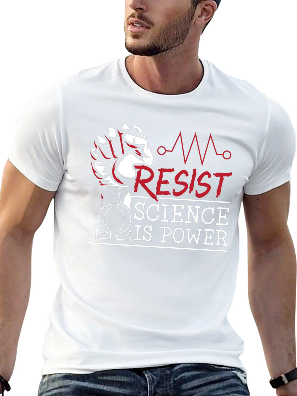 Resist Science is Power T-Shirt