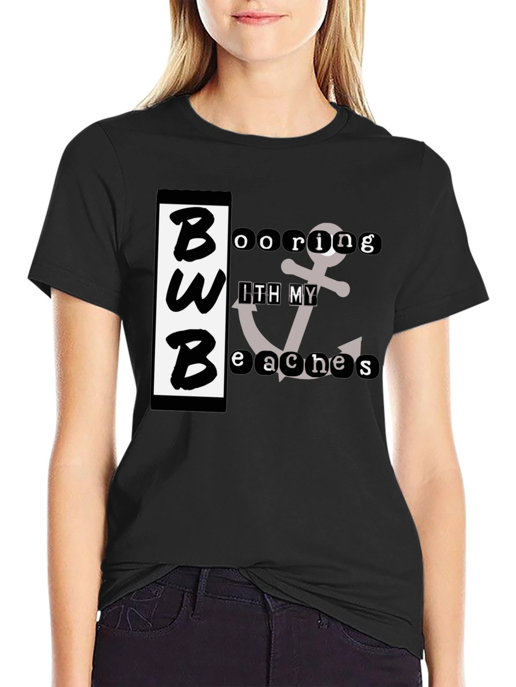 BWB Booring With My Beaches Graphic T-Shirt