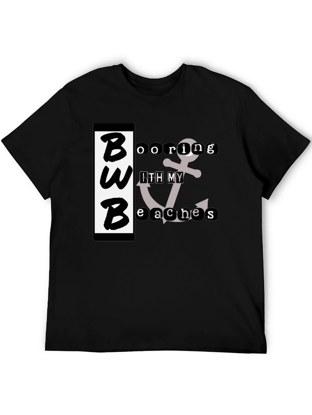 BWB Booring With My Beaches Graphic T-Shirt