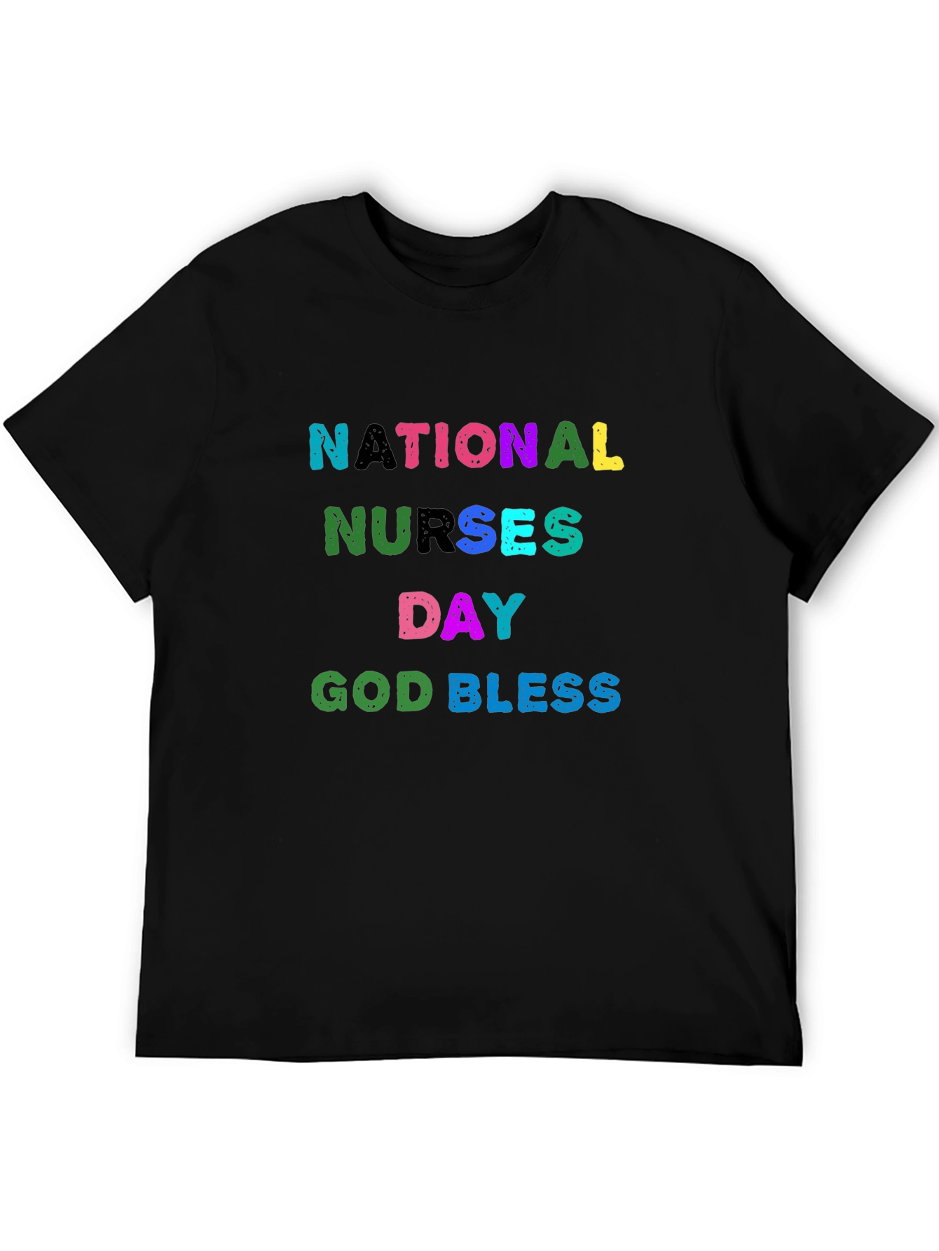 National Nurses Day T-Shirt - God Bless