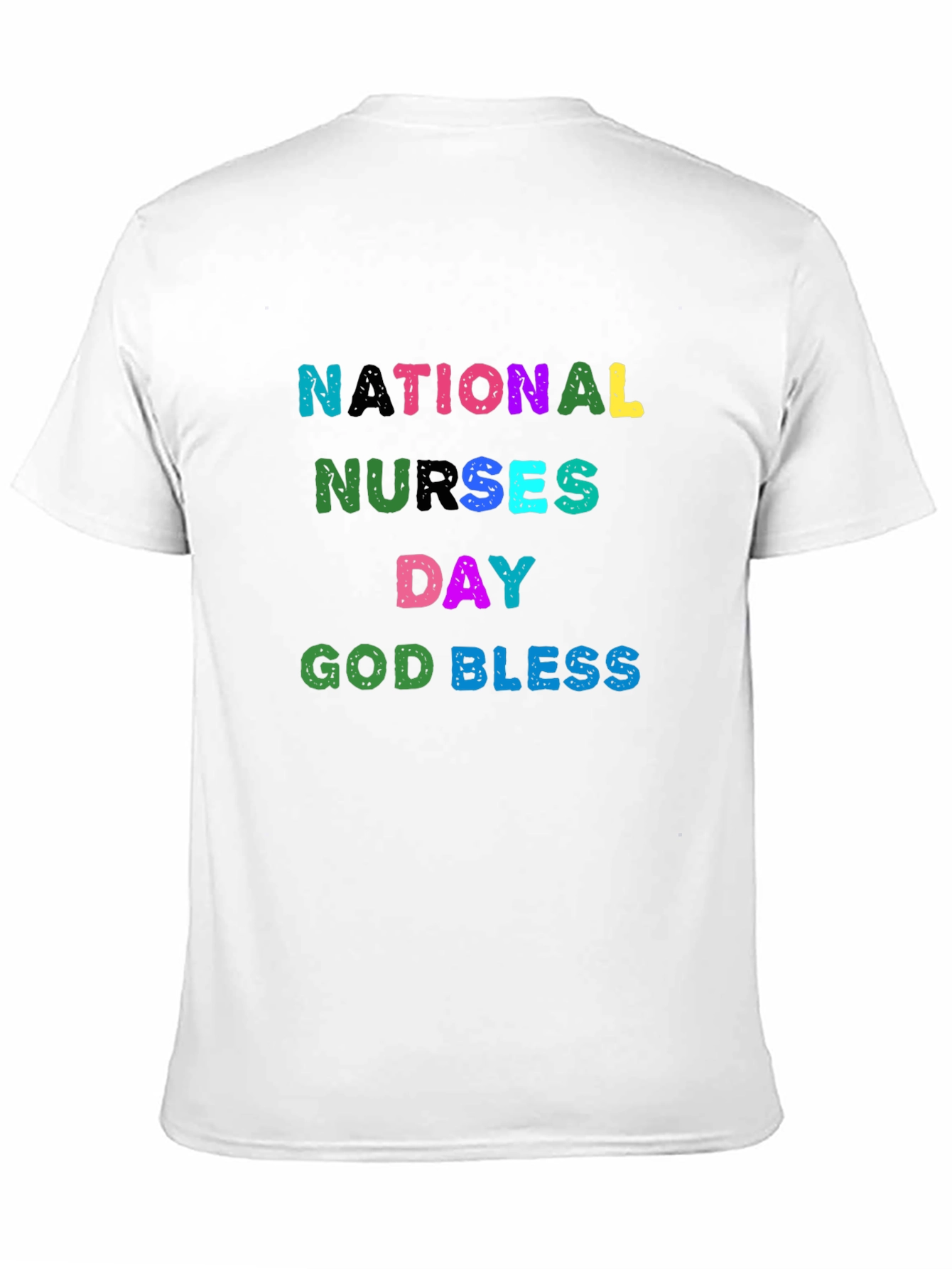 National Nurses Day T-Shirt - God Bless