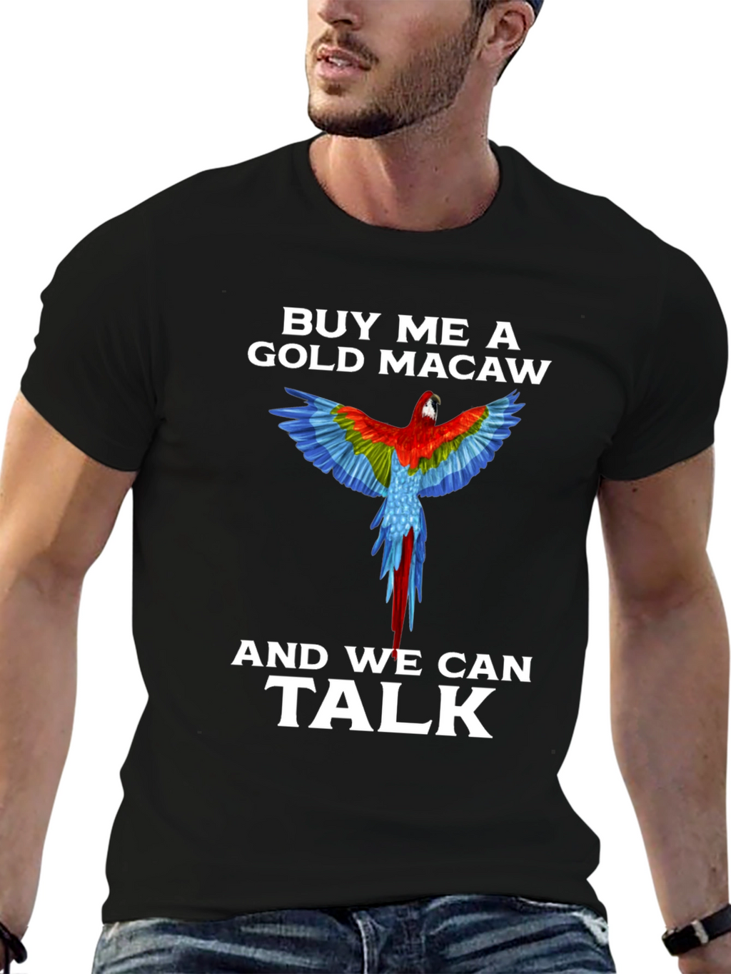 Buy Me A Gold Macaw T-Shirt