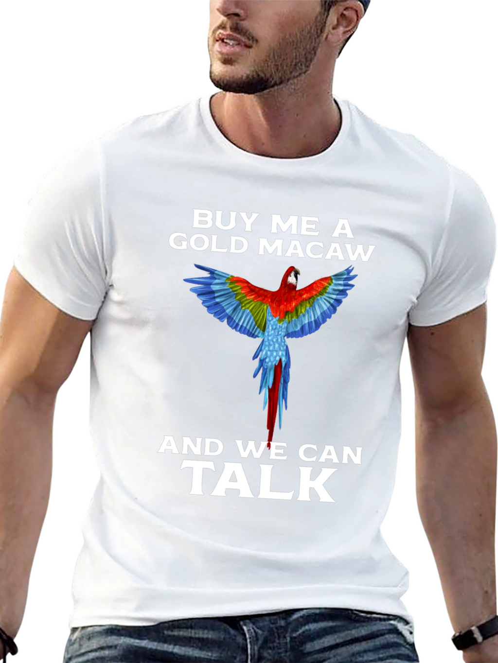 Buy Me A Gold Macaw T-Shirt