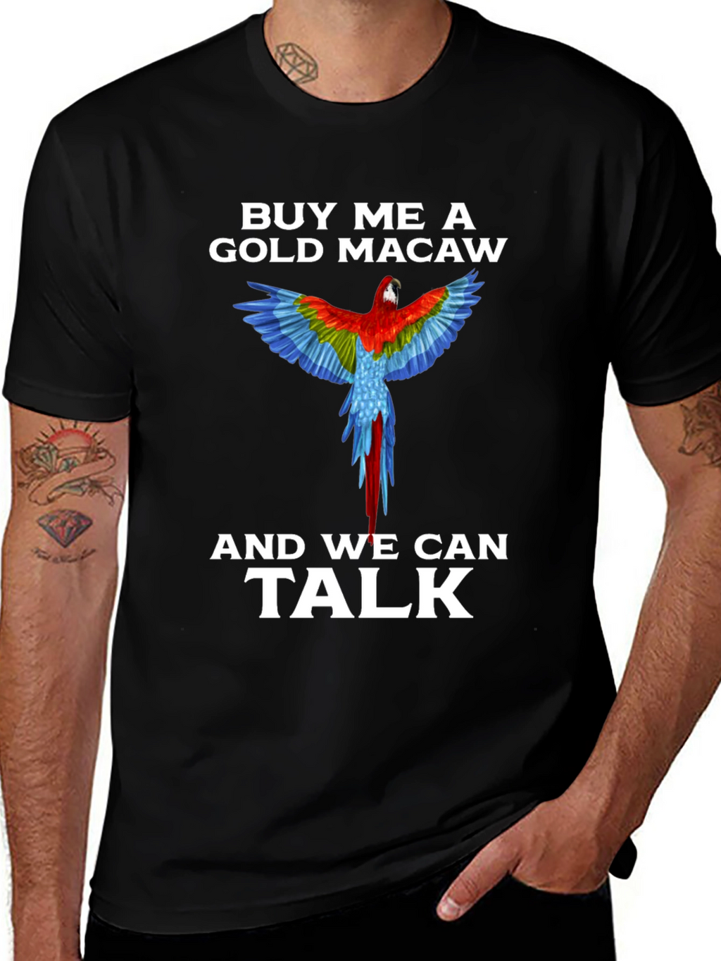 Buy Me A Gold Macaw T-Shirt