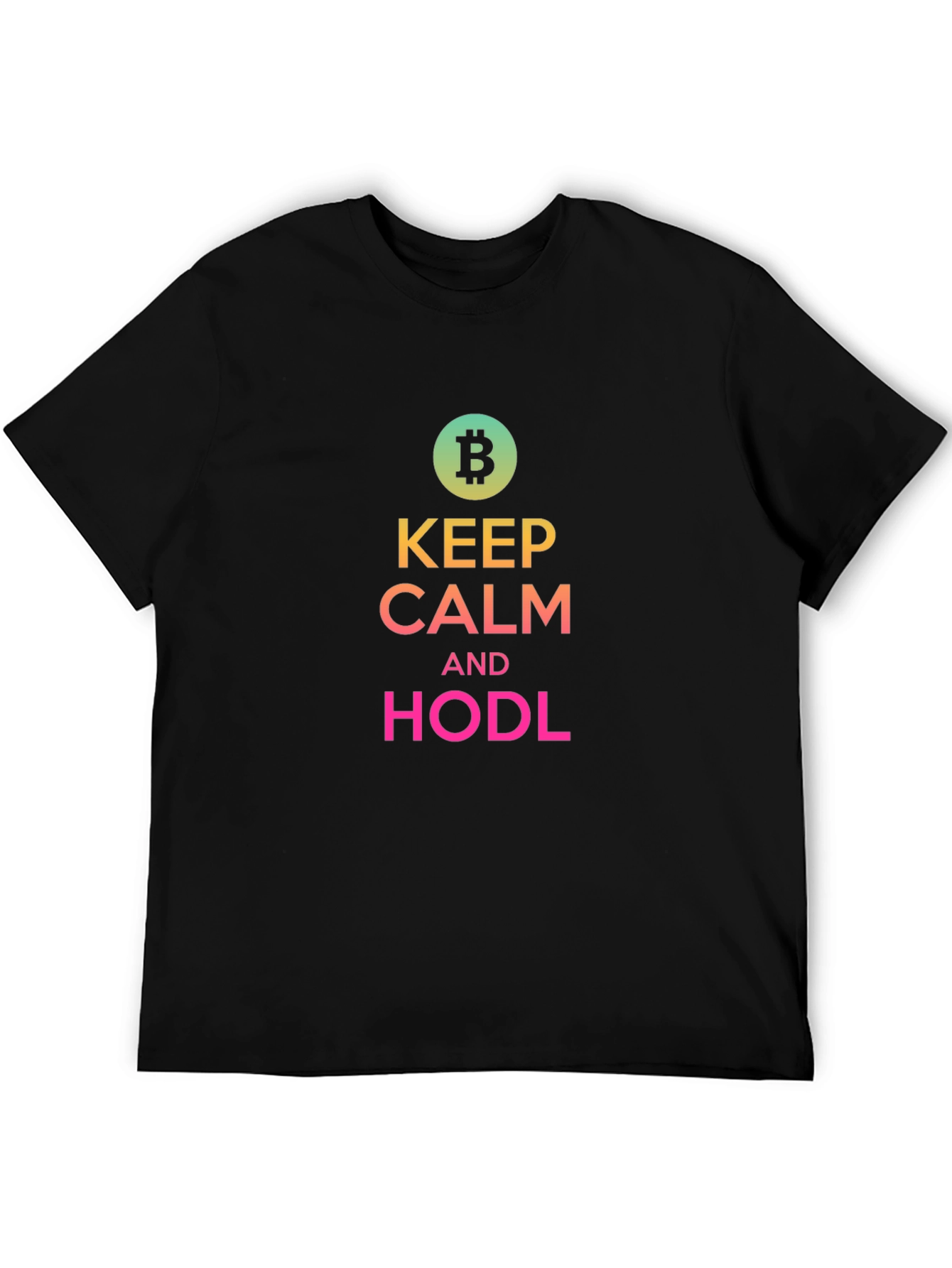 Keep Calm and HODL Bitcoin T-Shirt