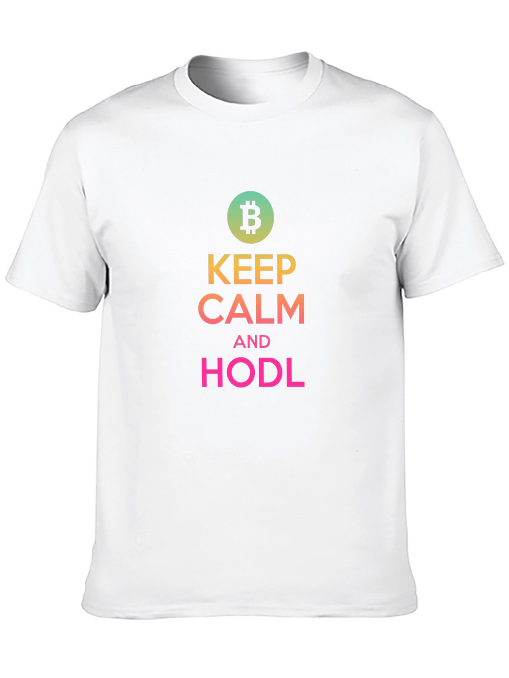 Keep Calm and HODL Bitcoin T-Shirt