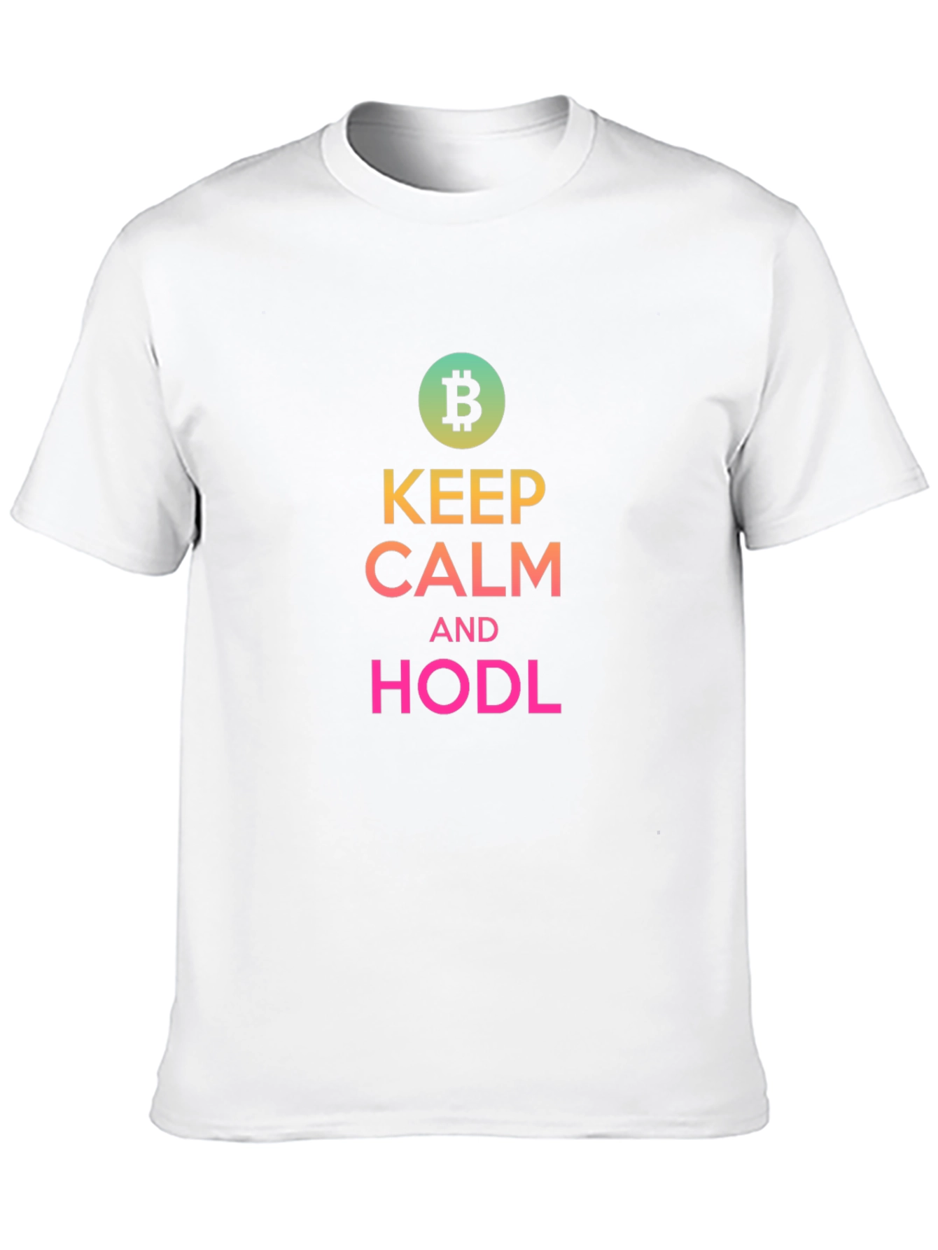 Keep Calm and HODL Bitcoin T-Shirt