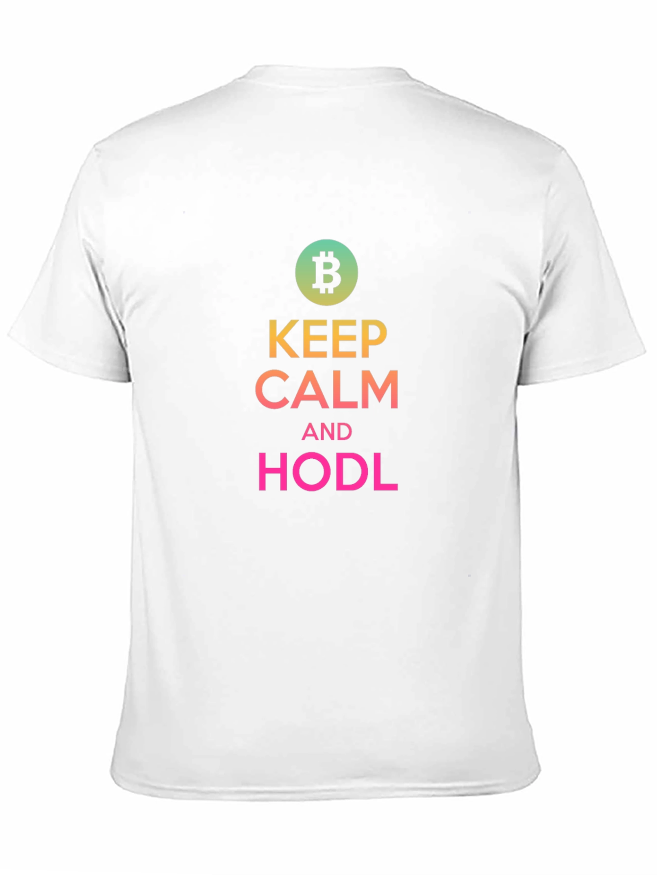 Keep Calm and HODL Bitcoin T-Shirt