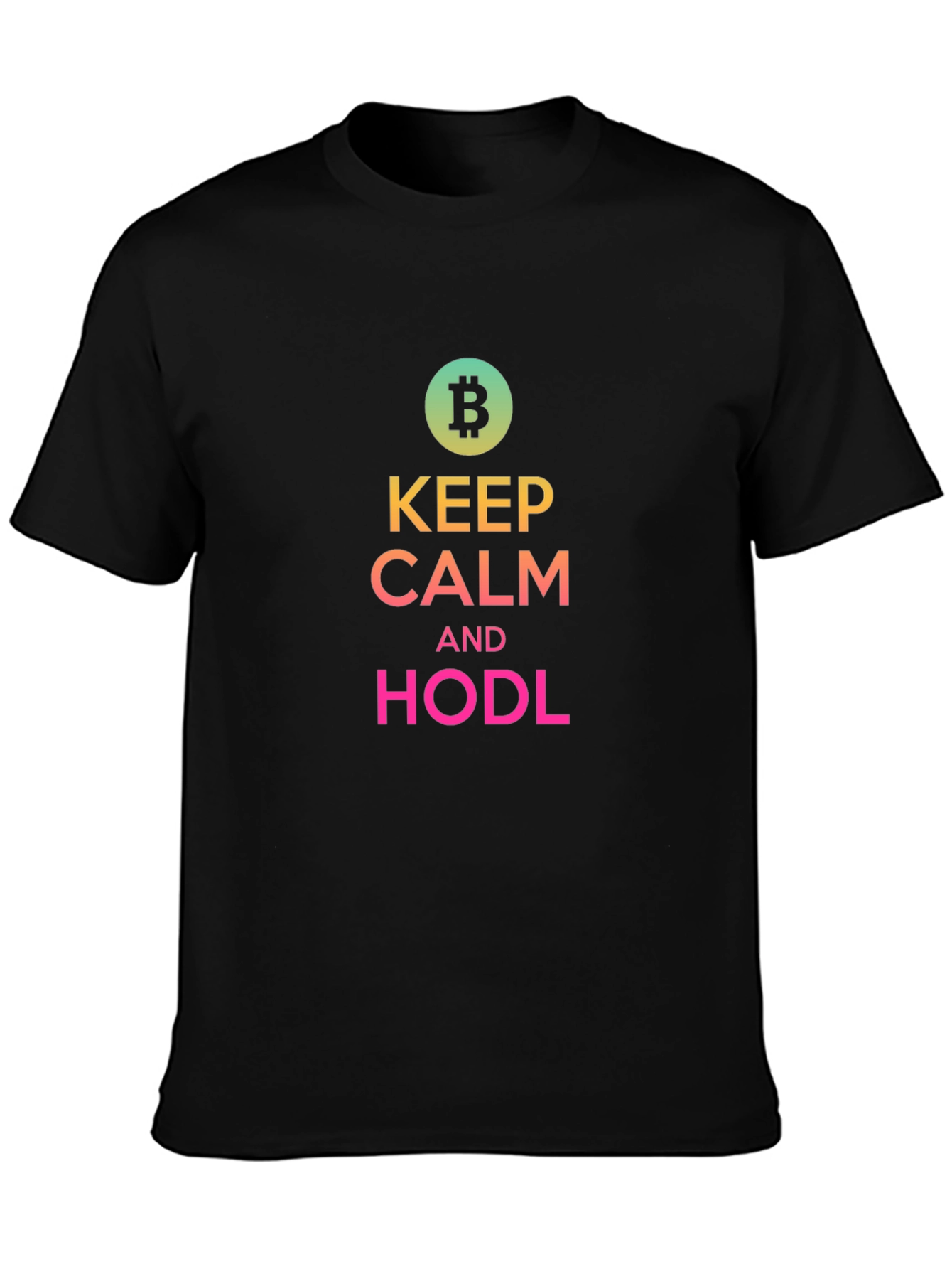 Keep Calm and HODL Bitcoin T-Shirt
