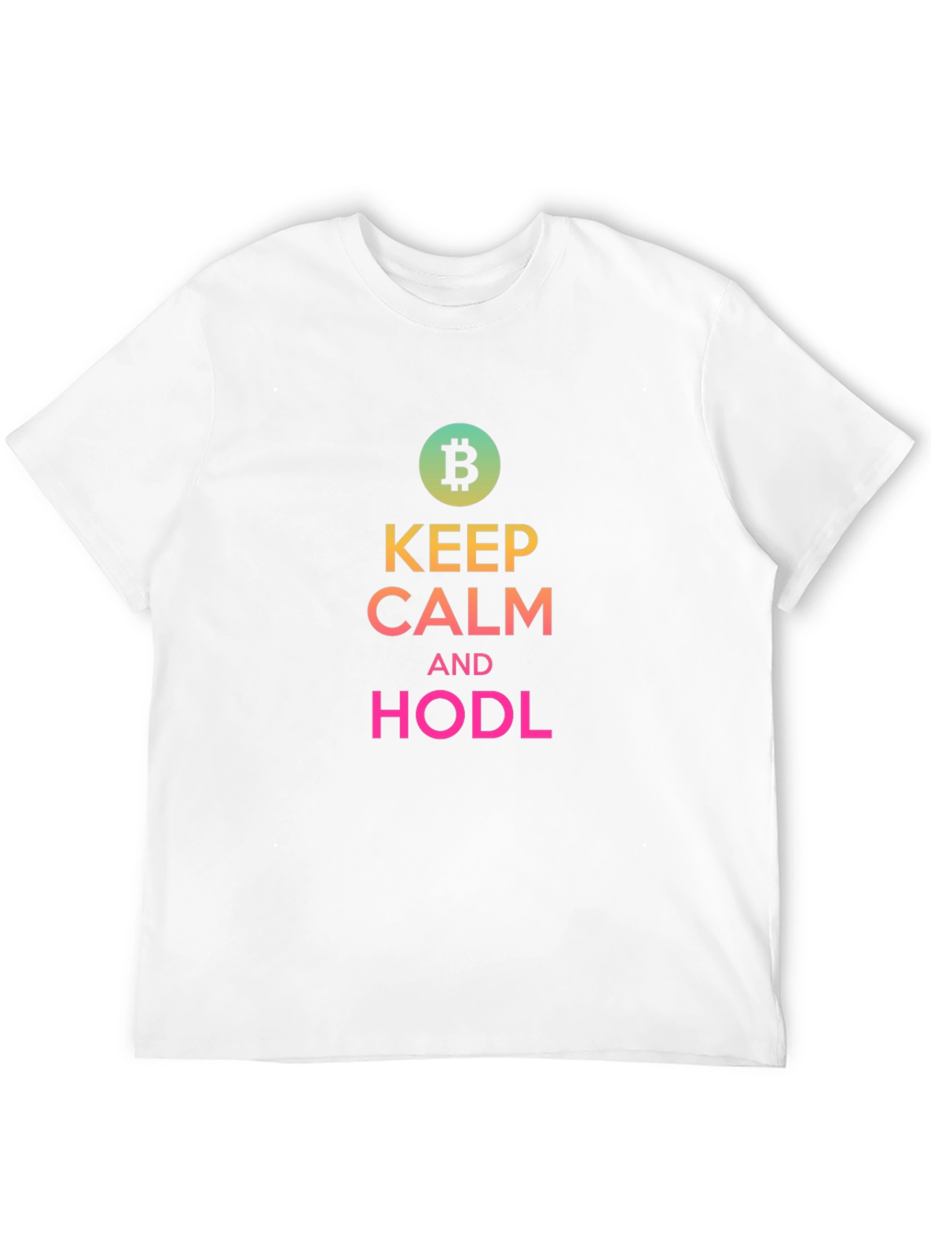 Keep Calm and HODL Bitcoin T-Shirt