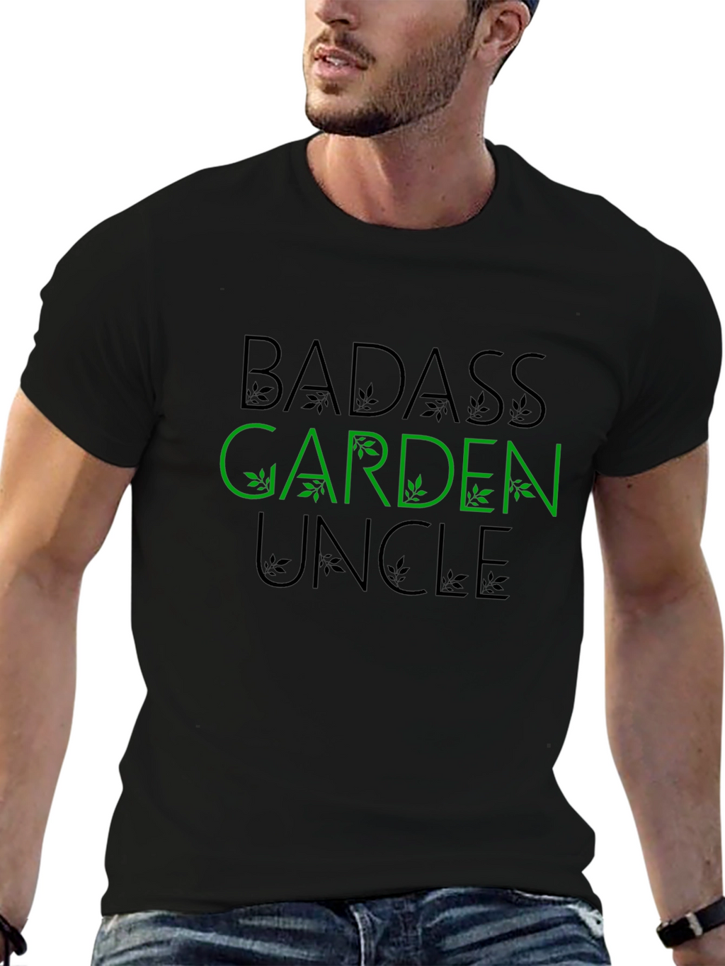 Badass Garden Uncle T-Shirt