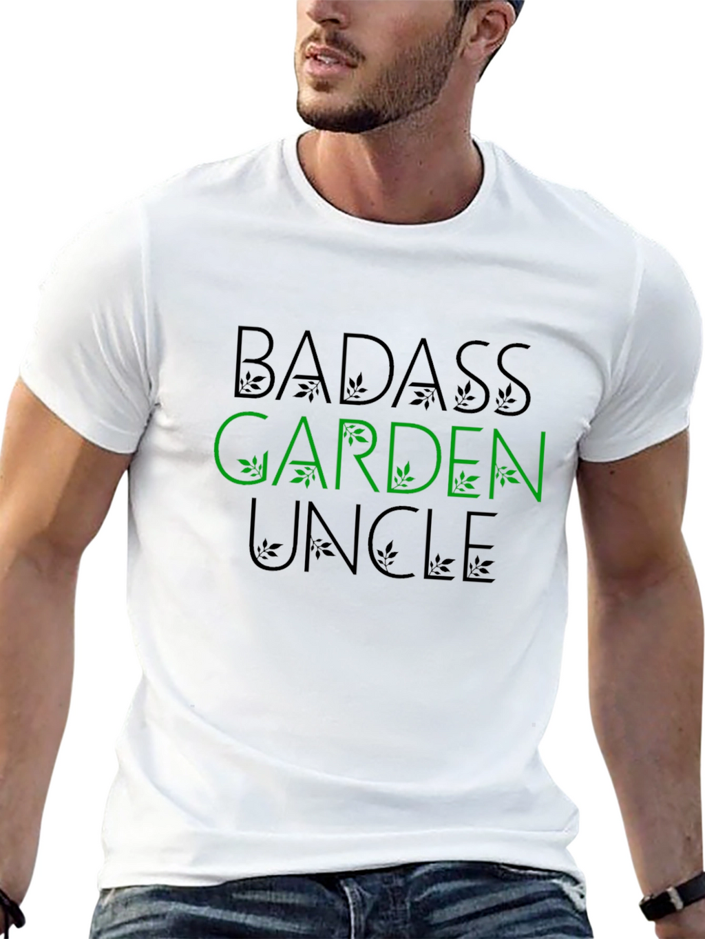 Badass Garden Uncle T-Shirt