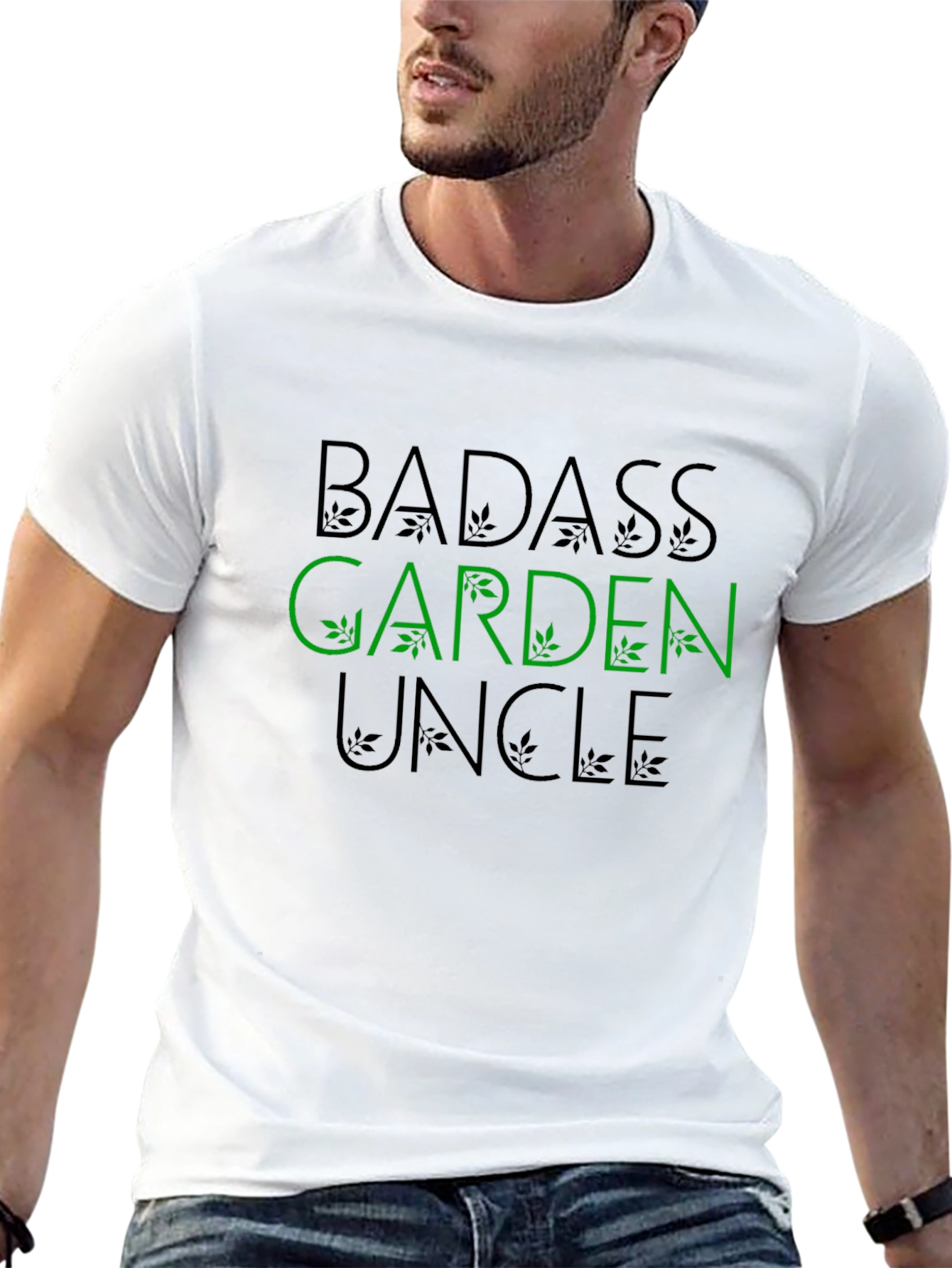 Badass Garden Uncle T-Shirt