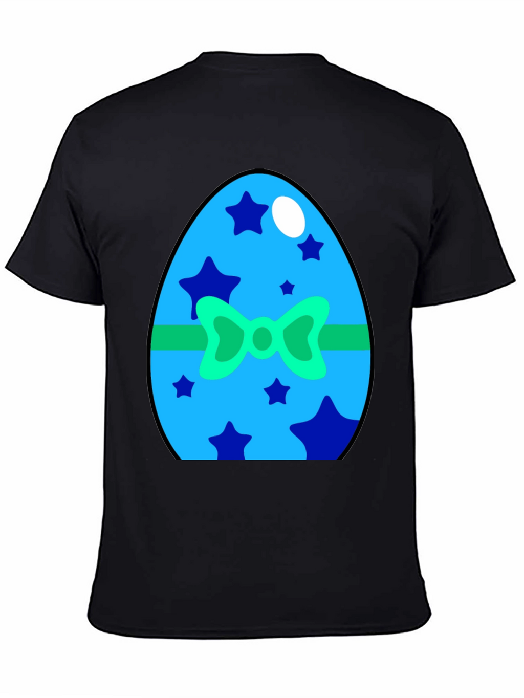 Festive Easter Egg Graphic Tee - Holiday Celebration