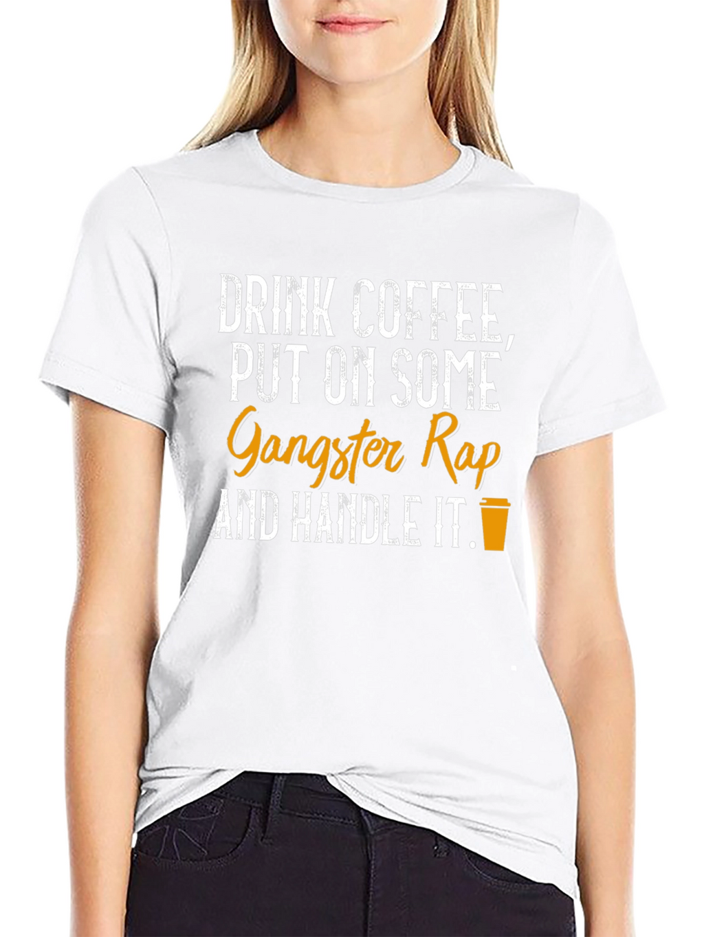 Coffee & Gangster Rap T-Shirt