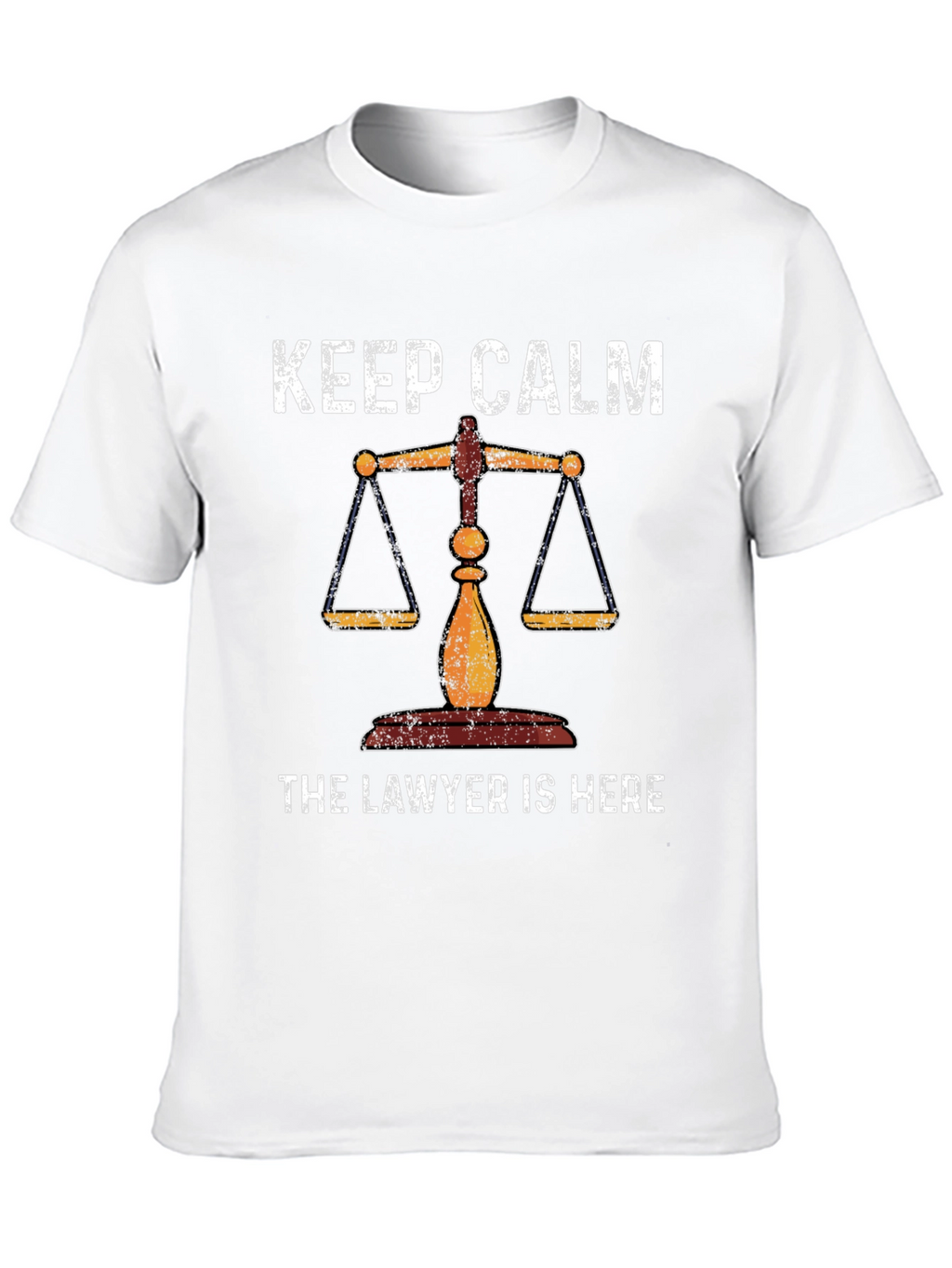 Keep Calm Lawyer T-Shirt - Scales of Justice Tee