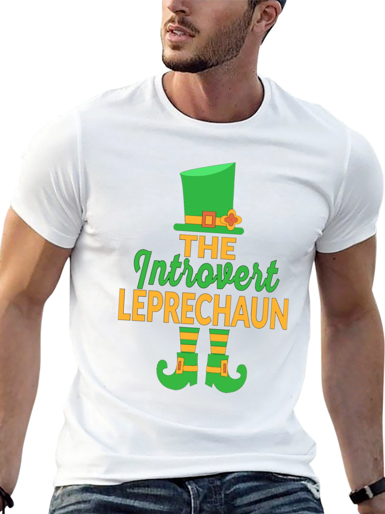 Introvert Leprechaun St. Patricks Day T-Shirt