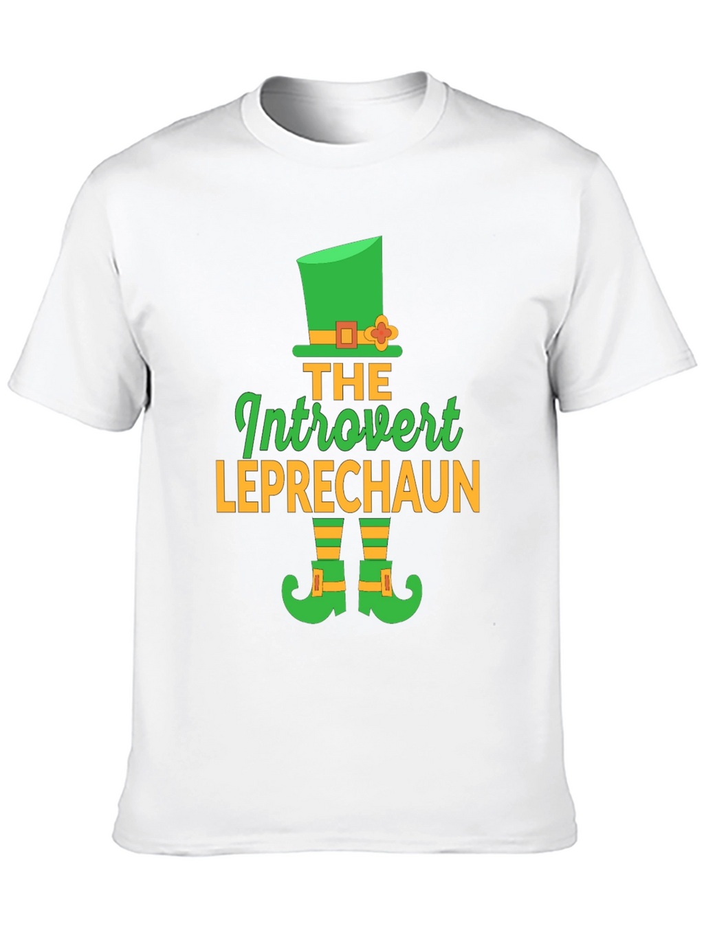Introvert Leprechaun St. Patricks Day T-Shirt