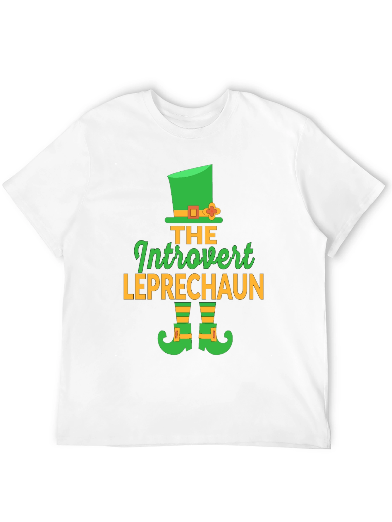 Introvert Leprechaun St. Patricks Day T-Shirt