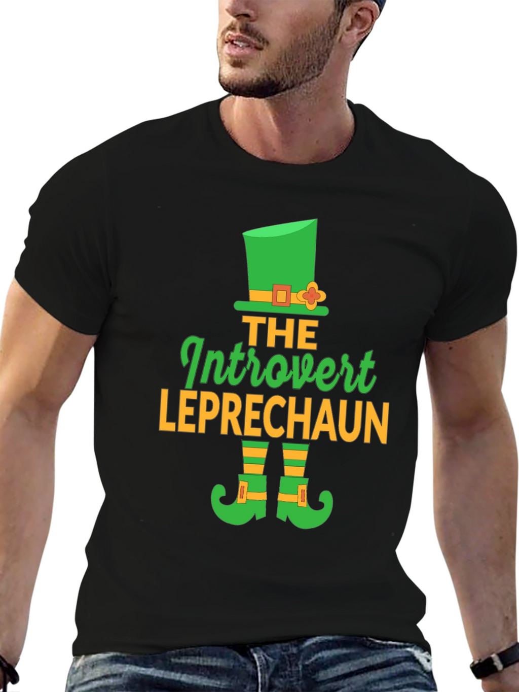 Introvert Leprechaun St. Patricks Day T-Shirt