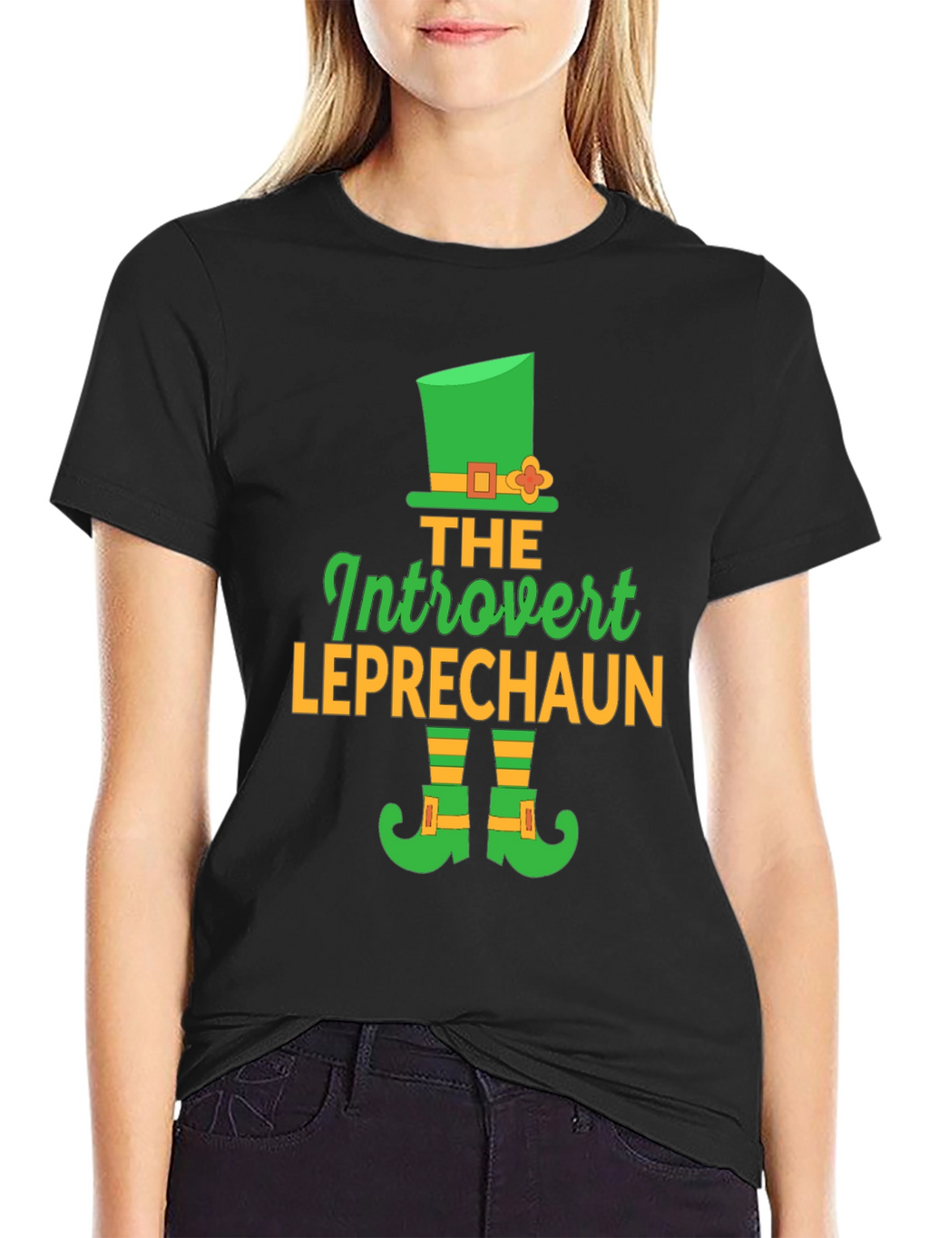 Introvert Leprechaun St. Patricks Day T-Shirt