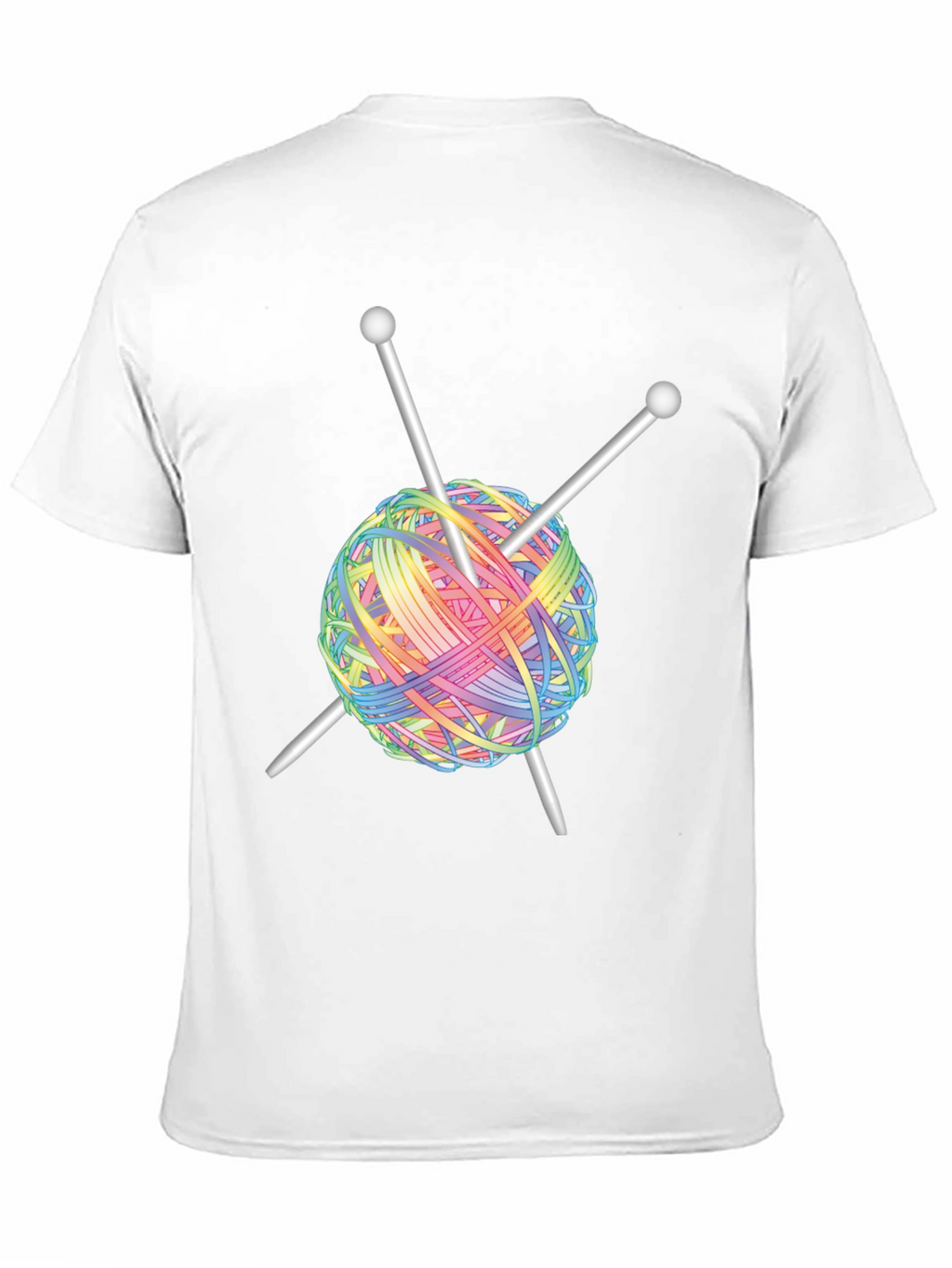 Knitting Yarn T-Shirt - Perfect for Craft Lovers!