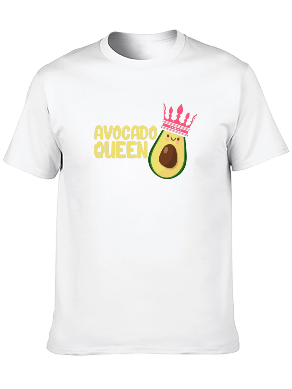 Avocado Queen Black T-Shirt