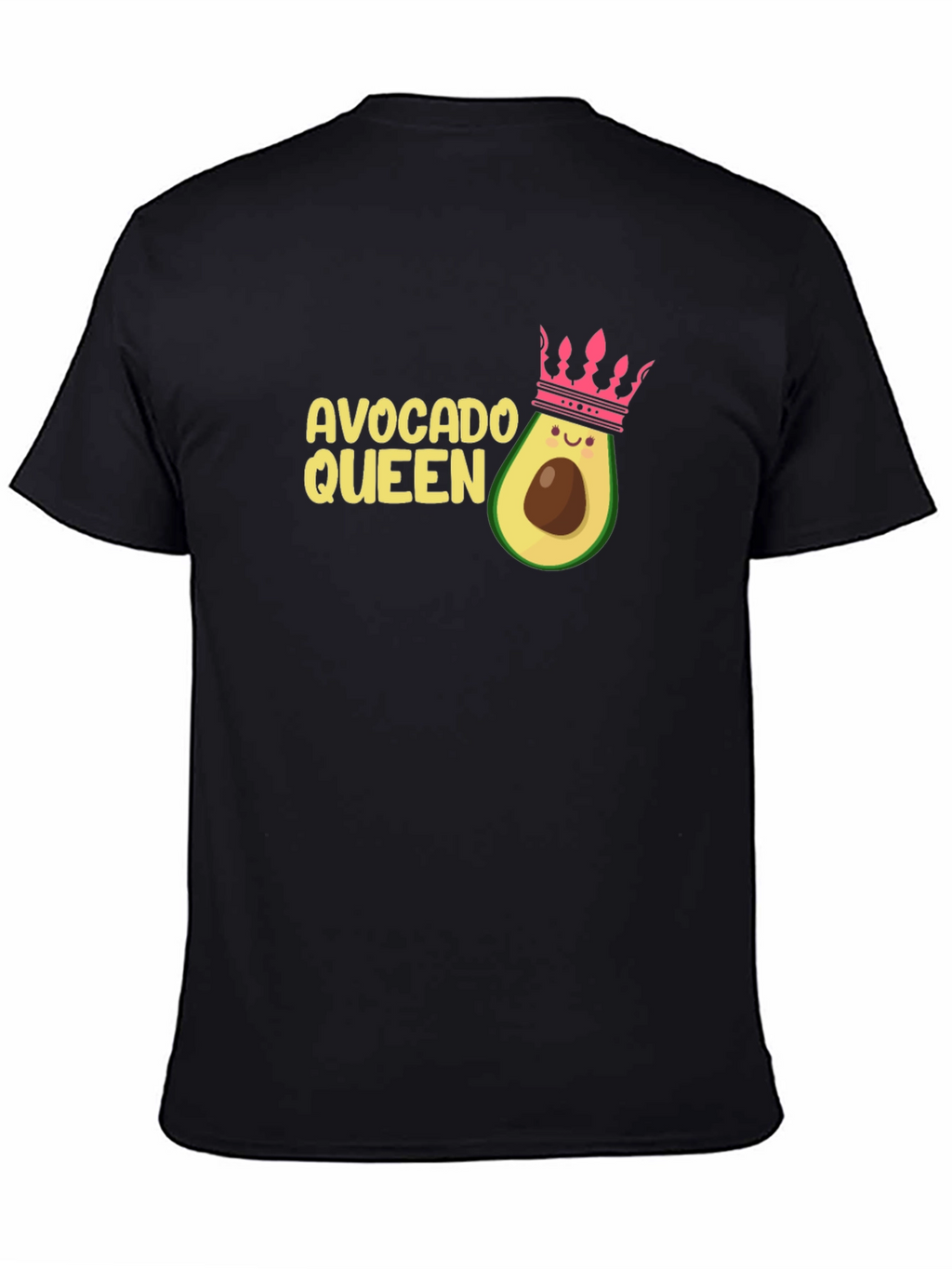 Avocado Queen Black T-Shirt