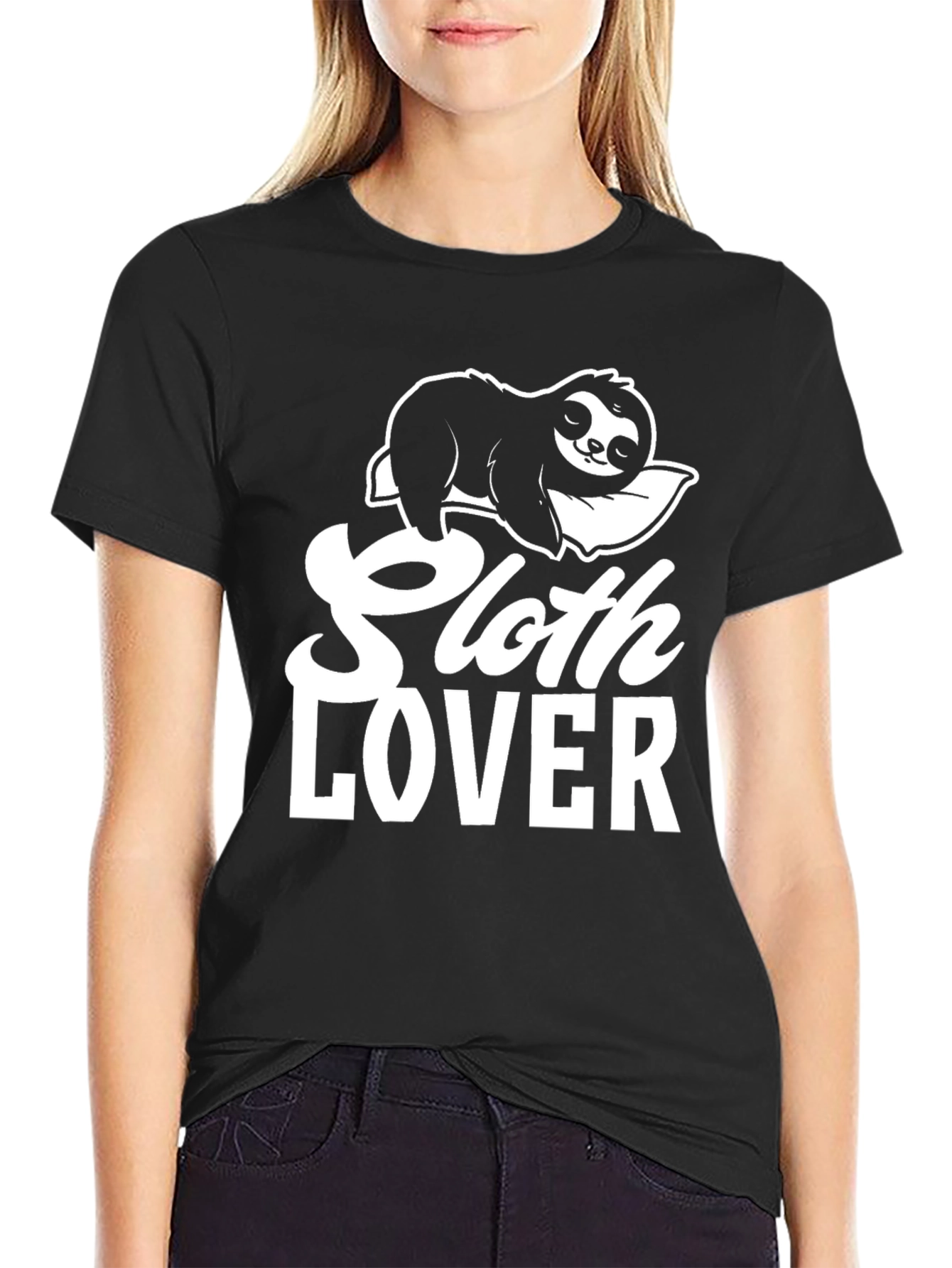 Sloth Lover Graphic T-Shirt - Relaxed Fit
