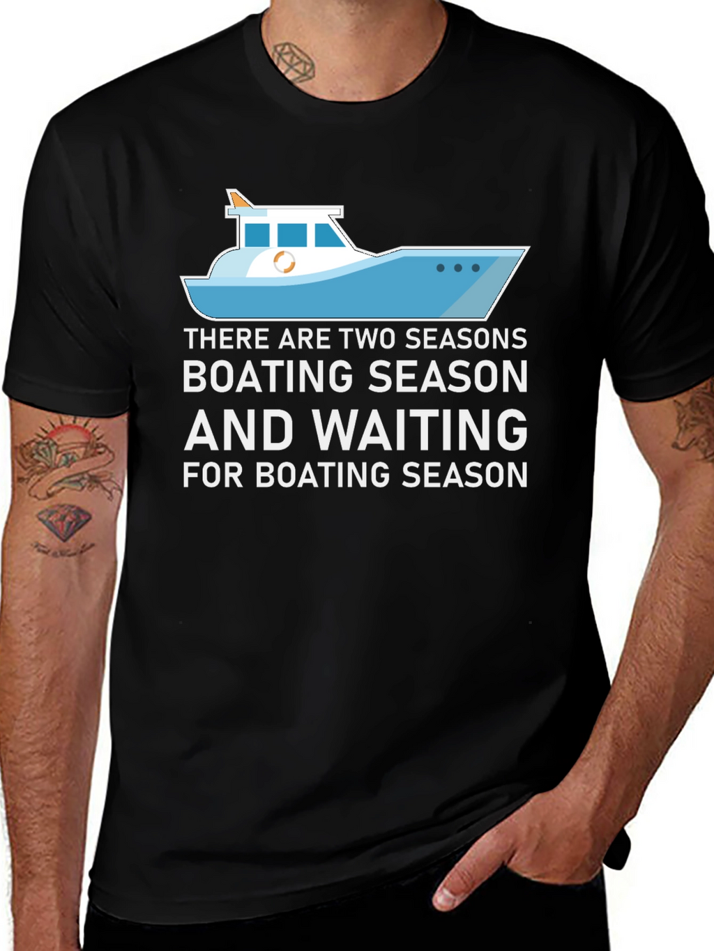 Boating Season Graphic T-Shirt