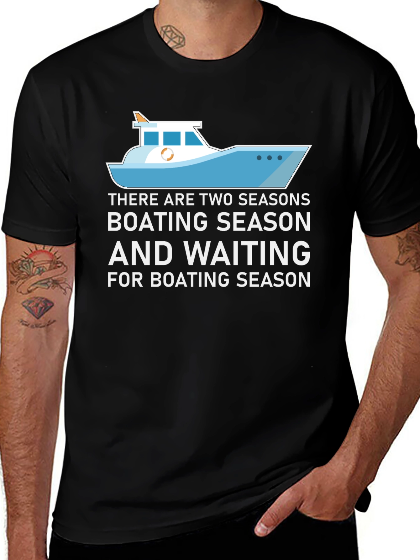 Boating Season Graphic T-Shirt
