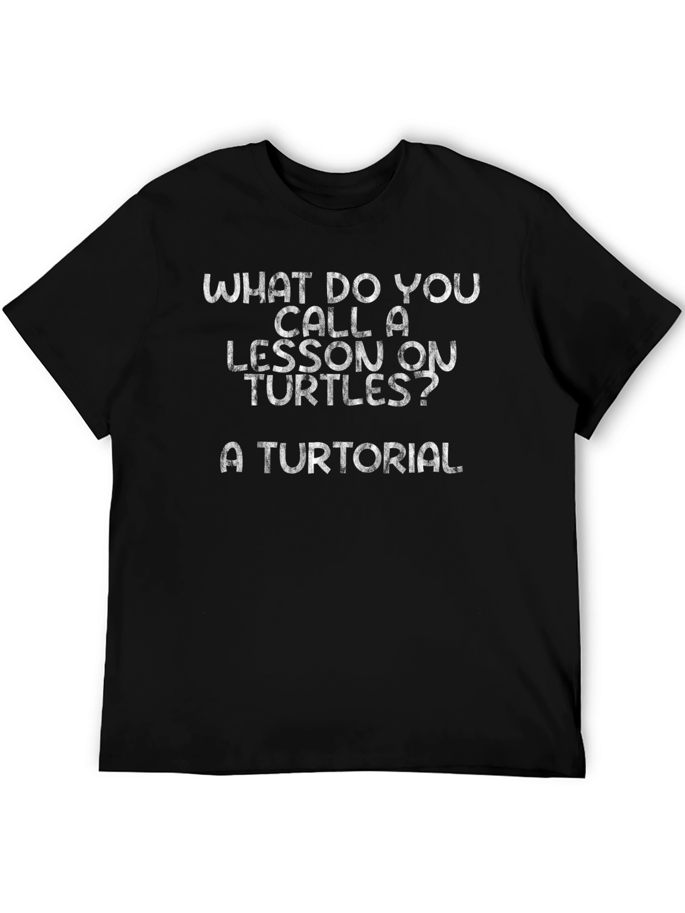 Turtle Puns T-Shirt - A Turtorial Lesson on Turtles Shirt