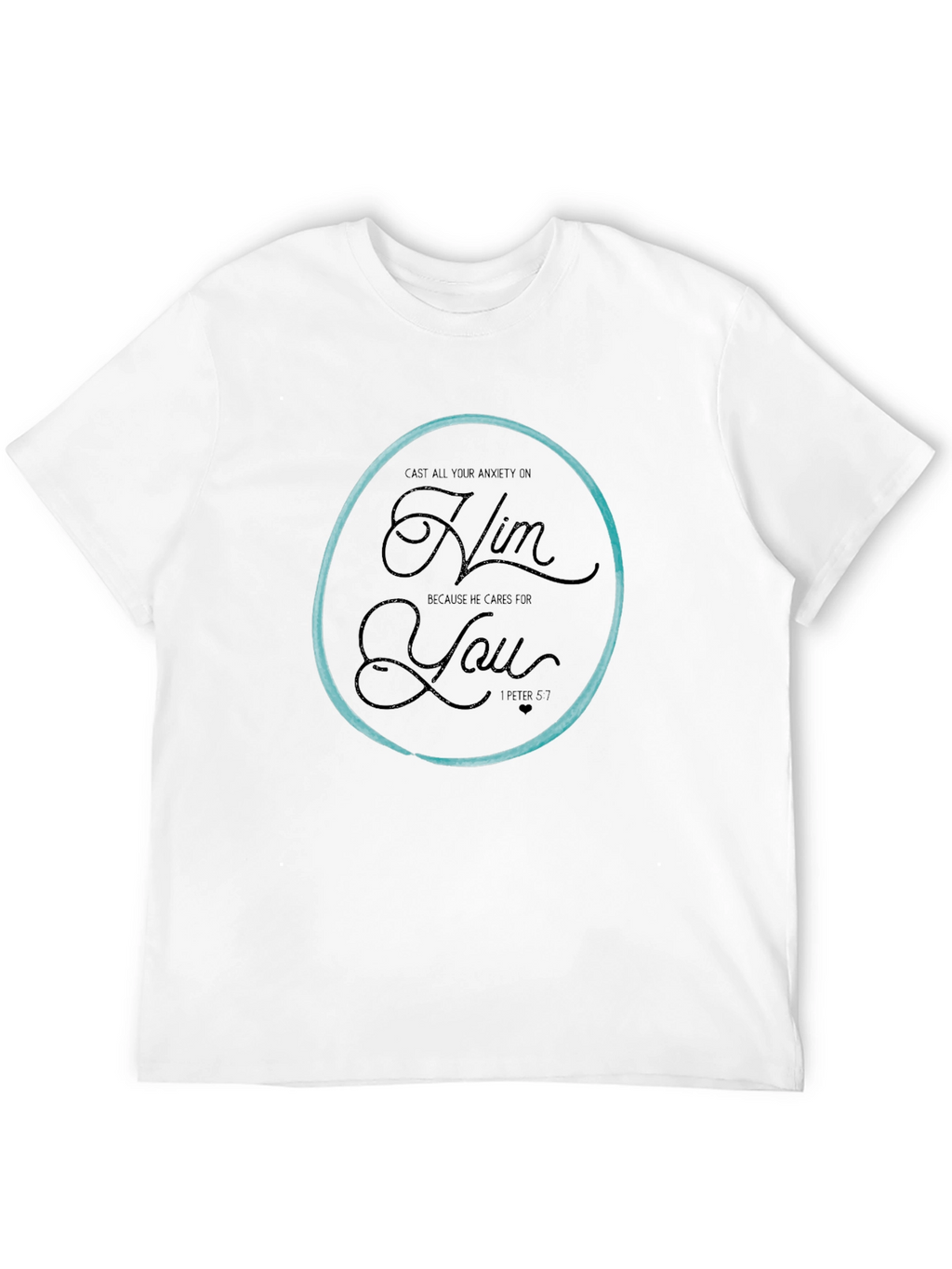 Faith Inspired Graphic Tee - Cast Your Anxiety