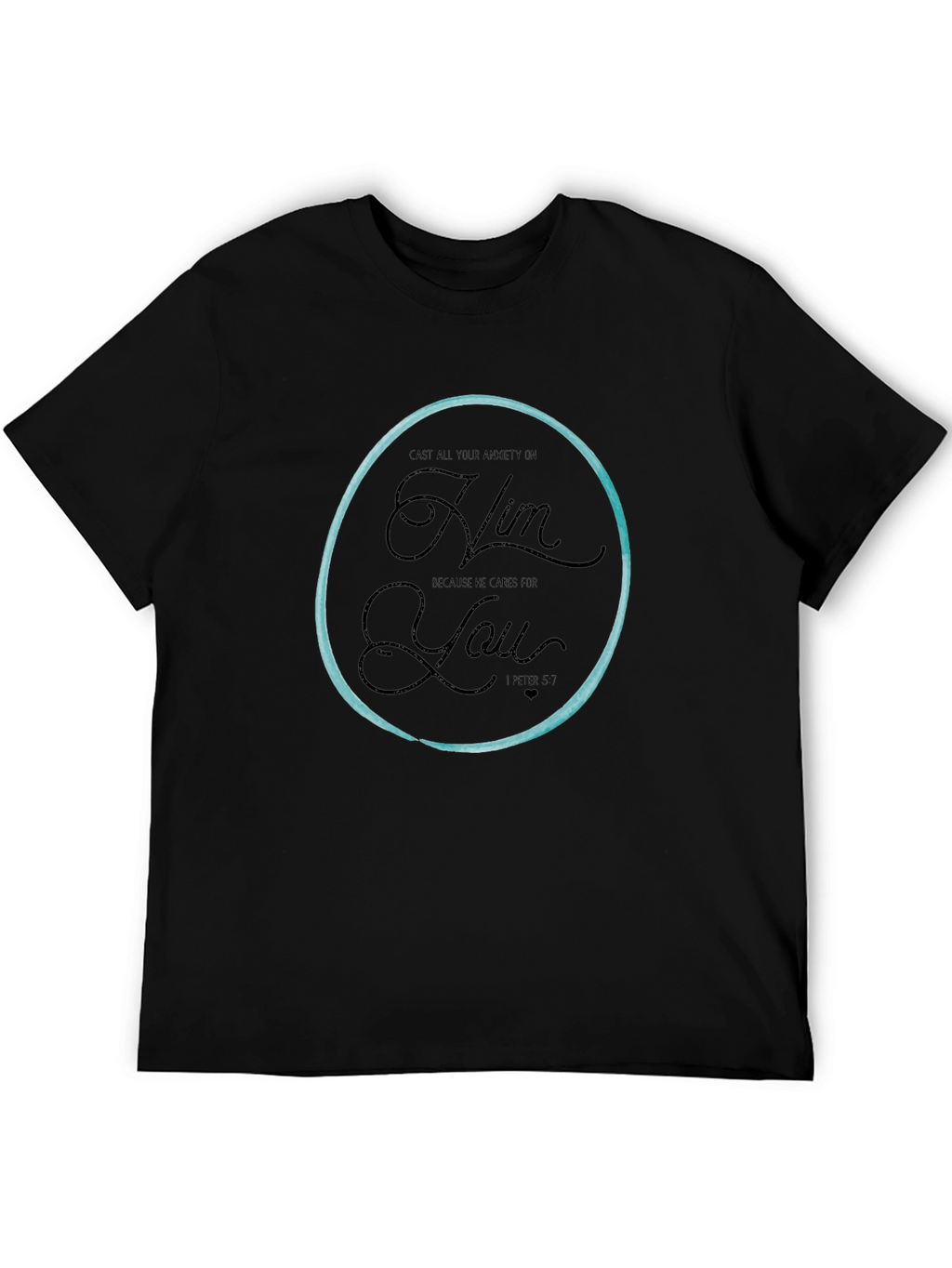 Faith Inspired Graphic Tee - Cast Your Anxiety