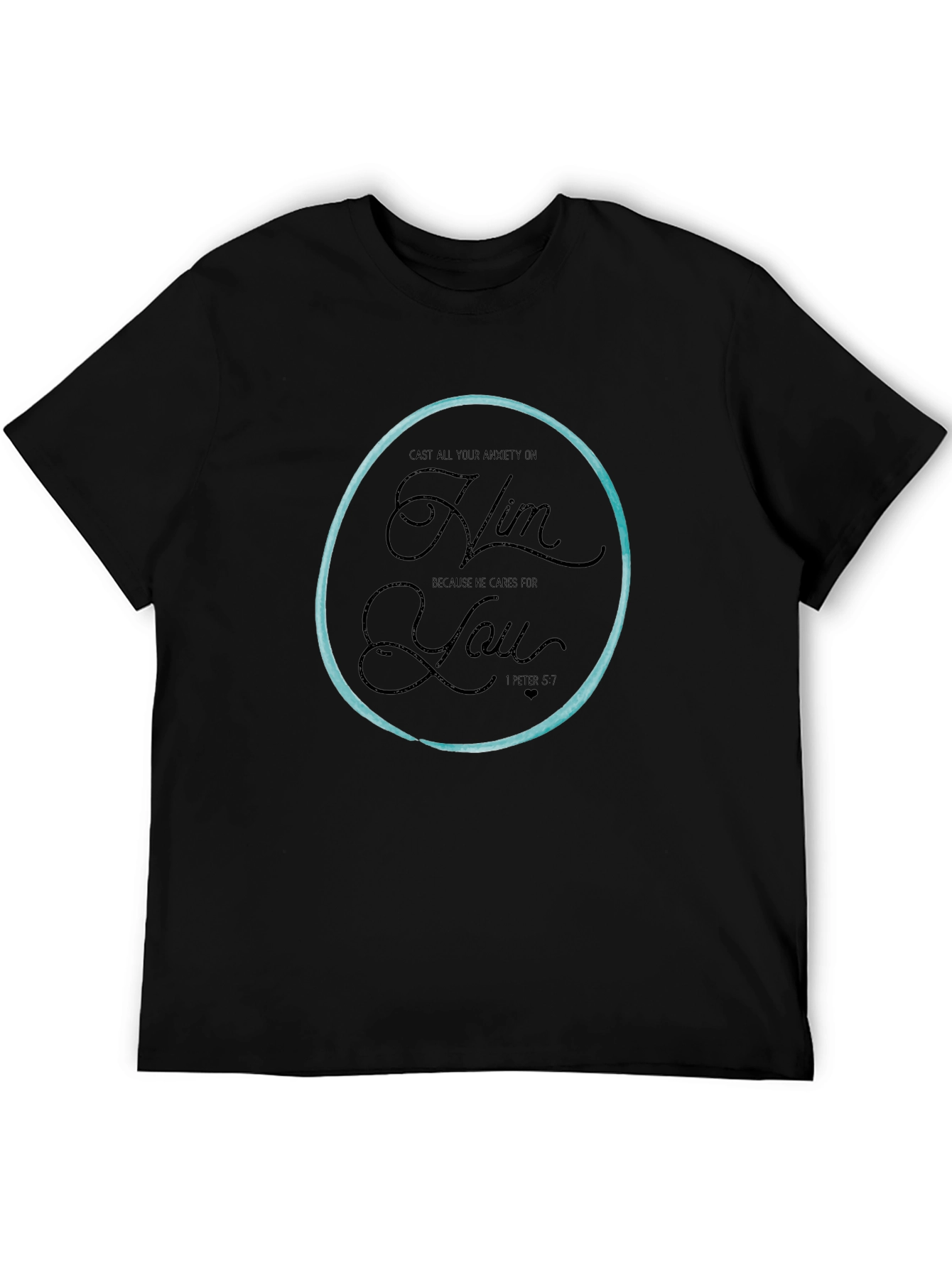 Faith Inspired Graphic Tee - Cast Your Anxiety