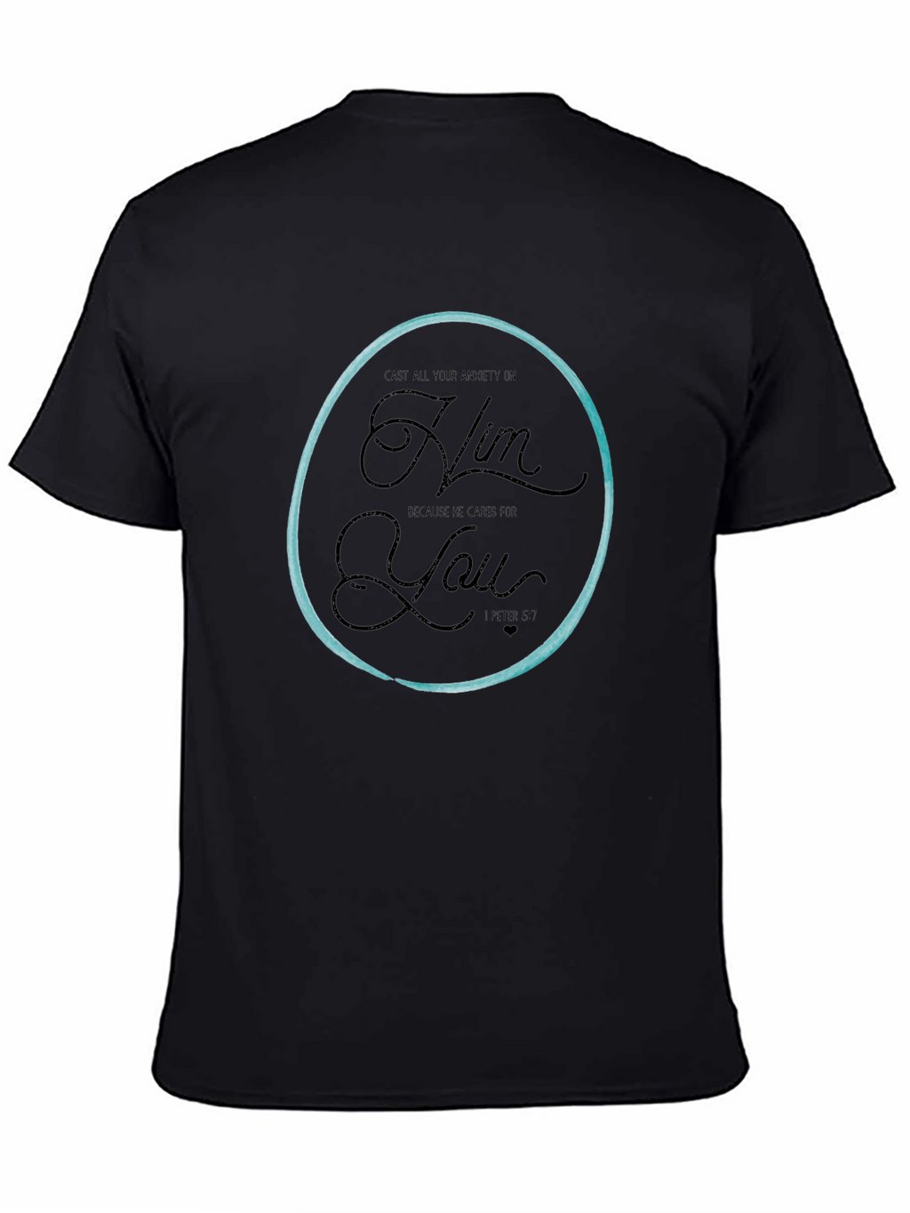 Faith Inspired Graphic Tee - Cast Your Anxiety