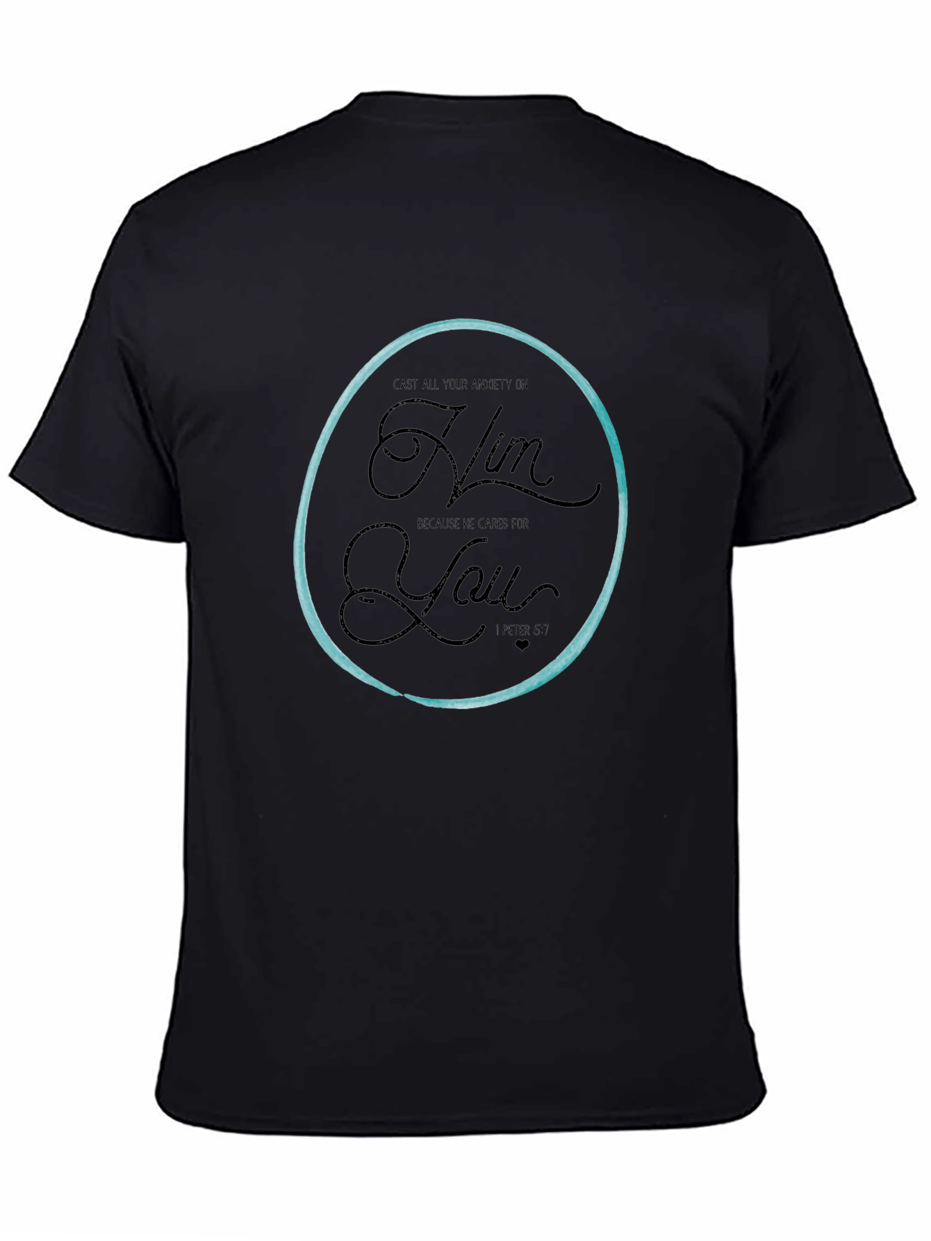 Faith Inspired Graphic Tee - Cast Your Anxiety